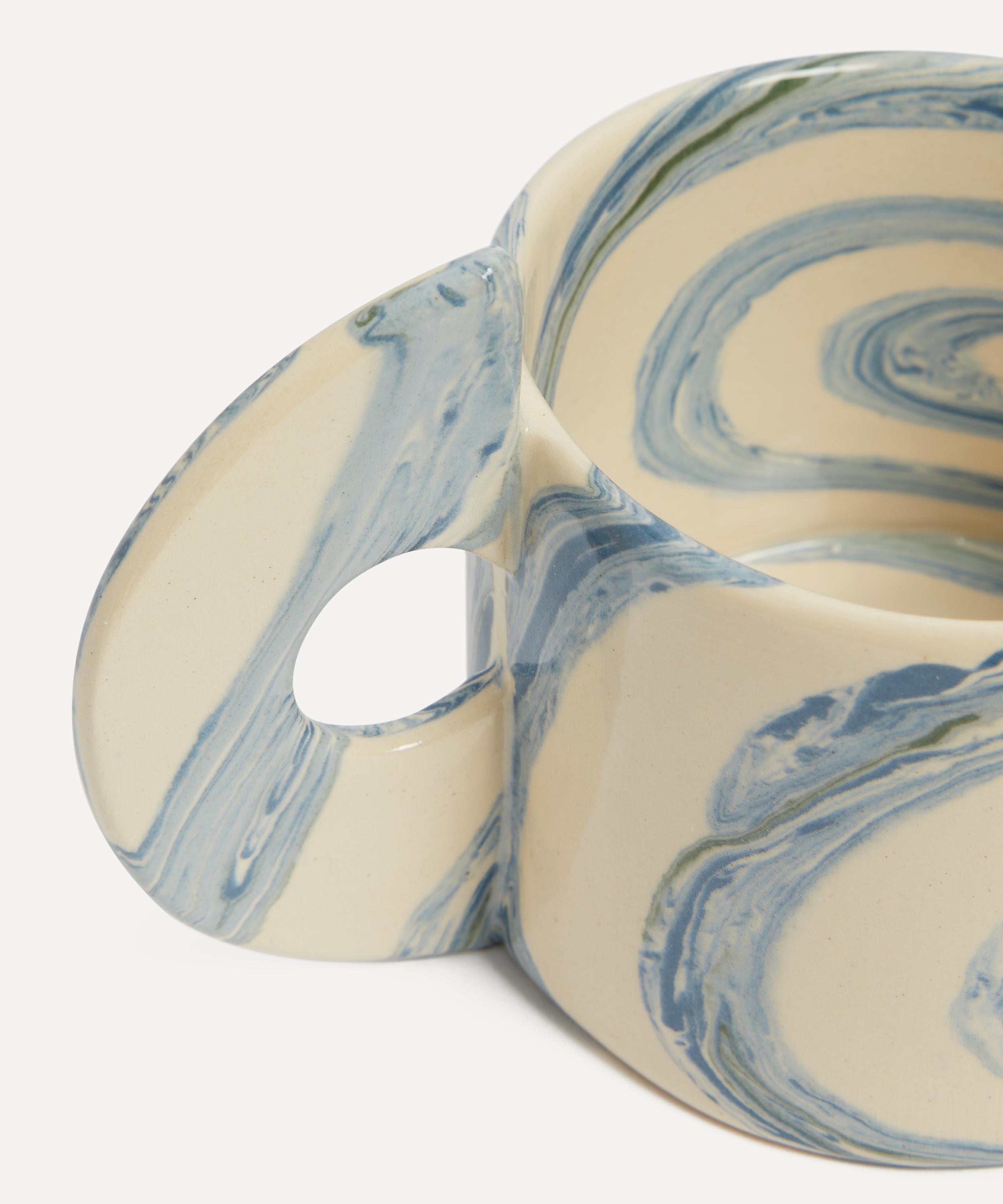 Henry Holland Studio - Green and White Swirl Mug image number 2