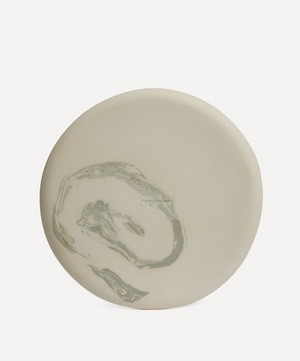 Henry Holland Studio - Green and White Swirl Dinner Plate image number 2