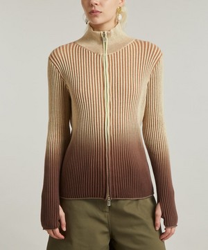 House of Sunny - Verona Ombre Knit Cardigan image number 2