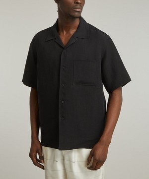 Auralee - Double Cloth Linen Hand-Sewn Shirt image number 2