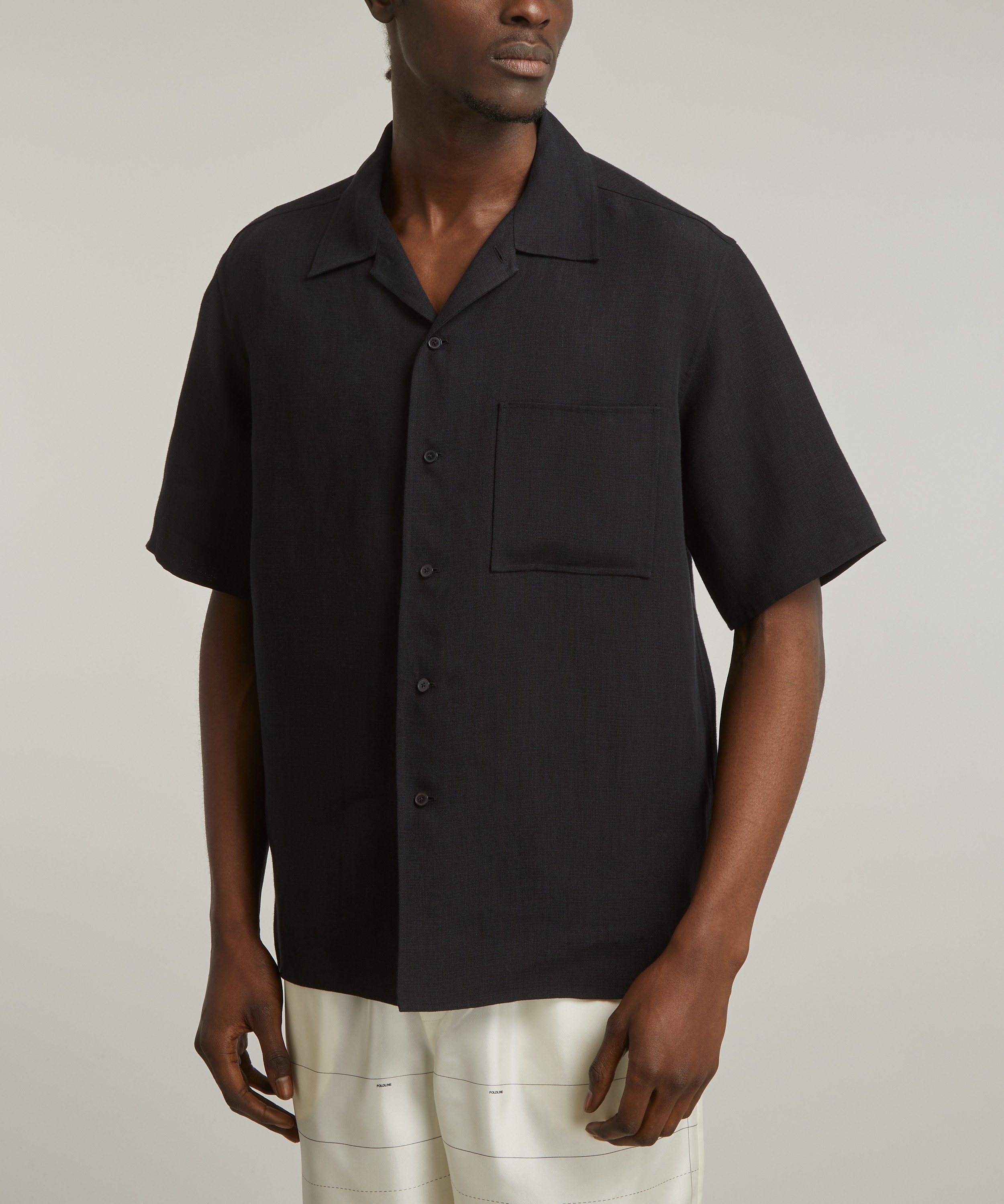 Auralee - Double Cloth Linen Hand-Sewn Shirt image number 2