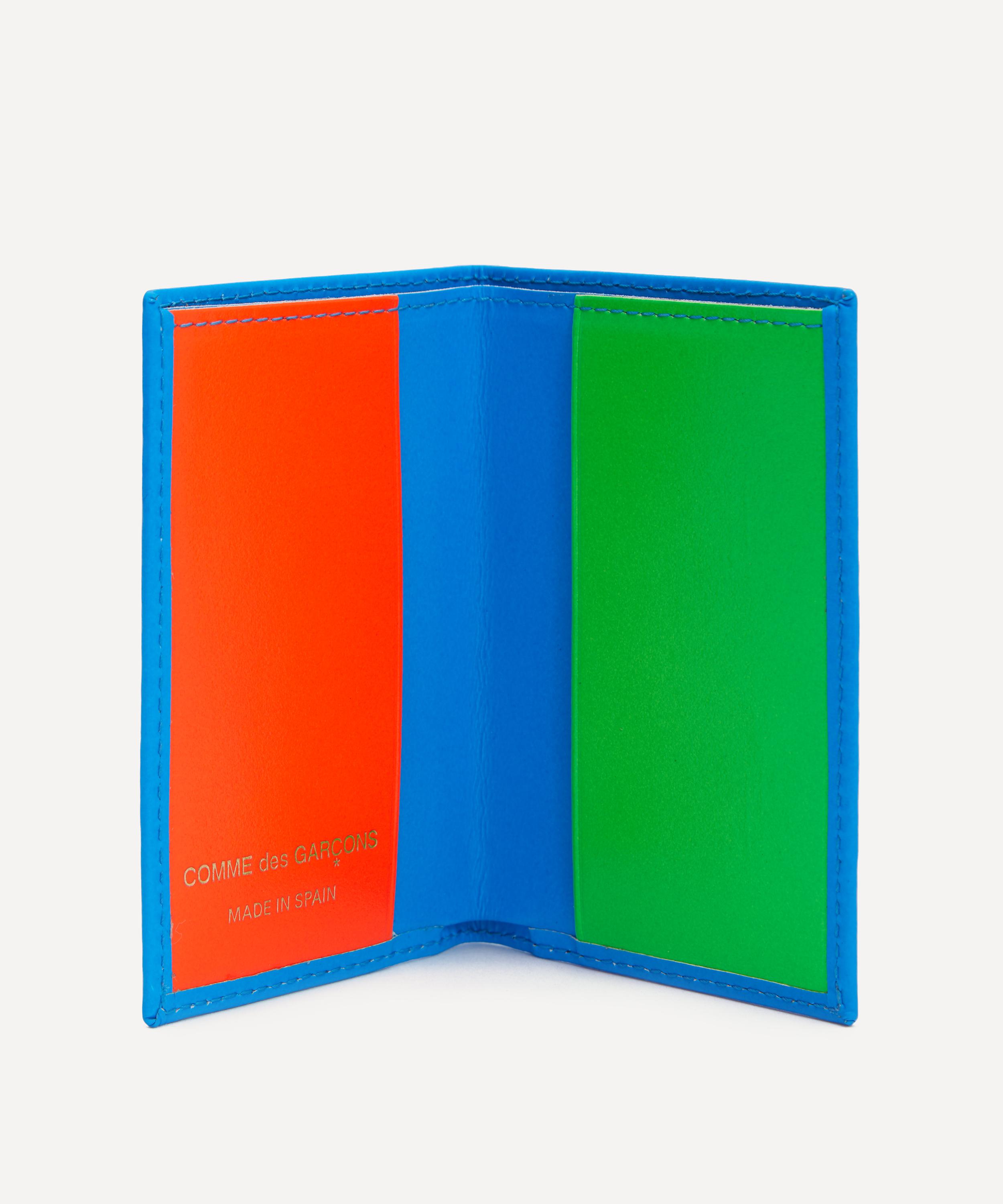 Comme des garcons store super fluo wallet