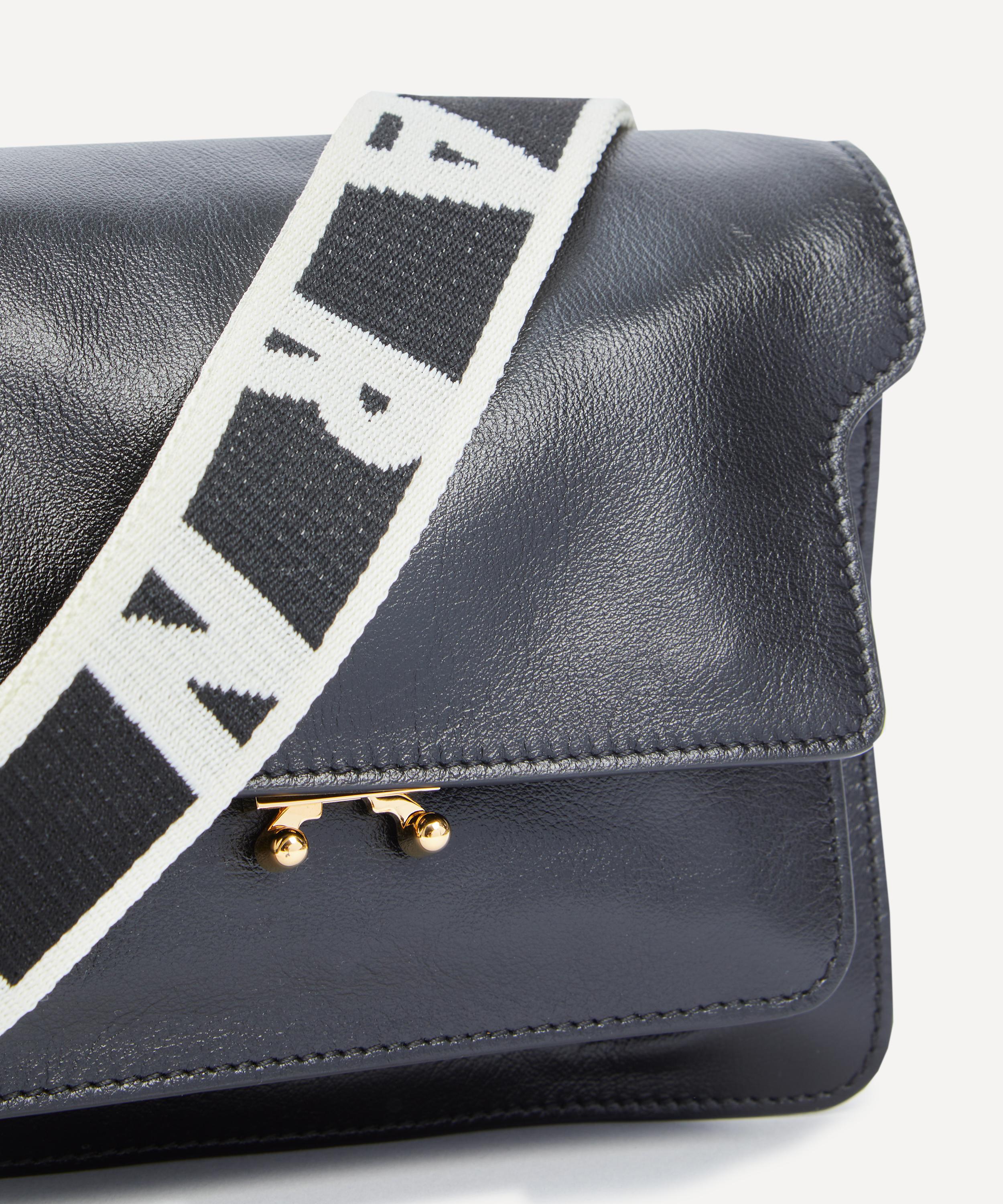 Marni - Trunk Reverse Mini Leather Shoulder Bag