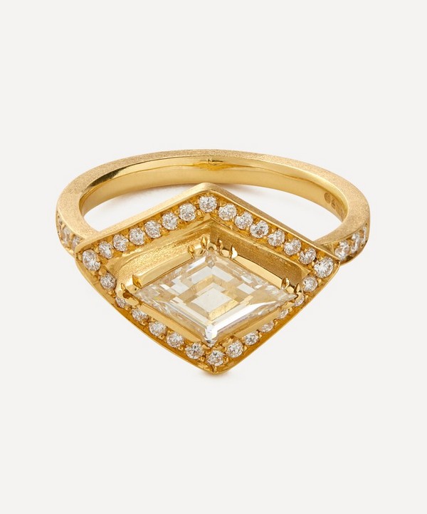 Brooke Gregson - 18ct Gold Galaxy Kite Diamond Ring image number null