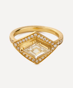 Brooke Gregson - 18ct Gold Galaxy Kite Diamond Ring image number 0