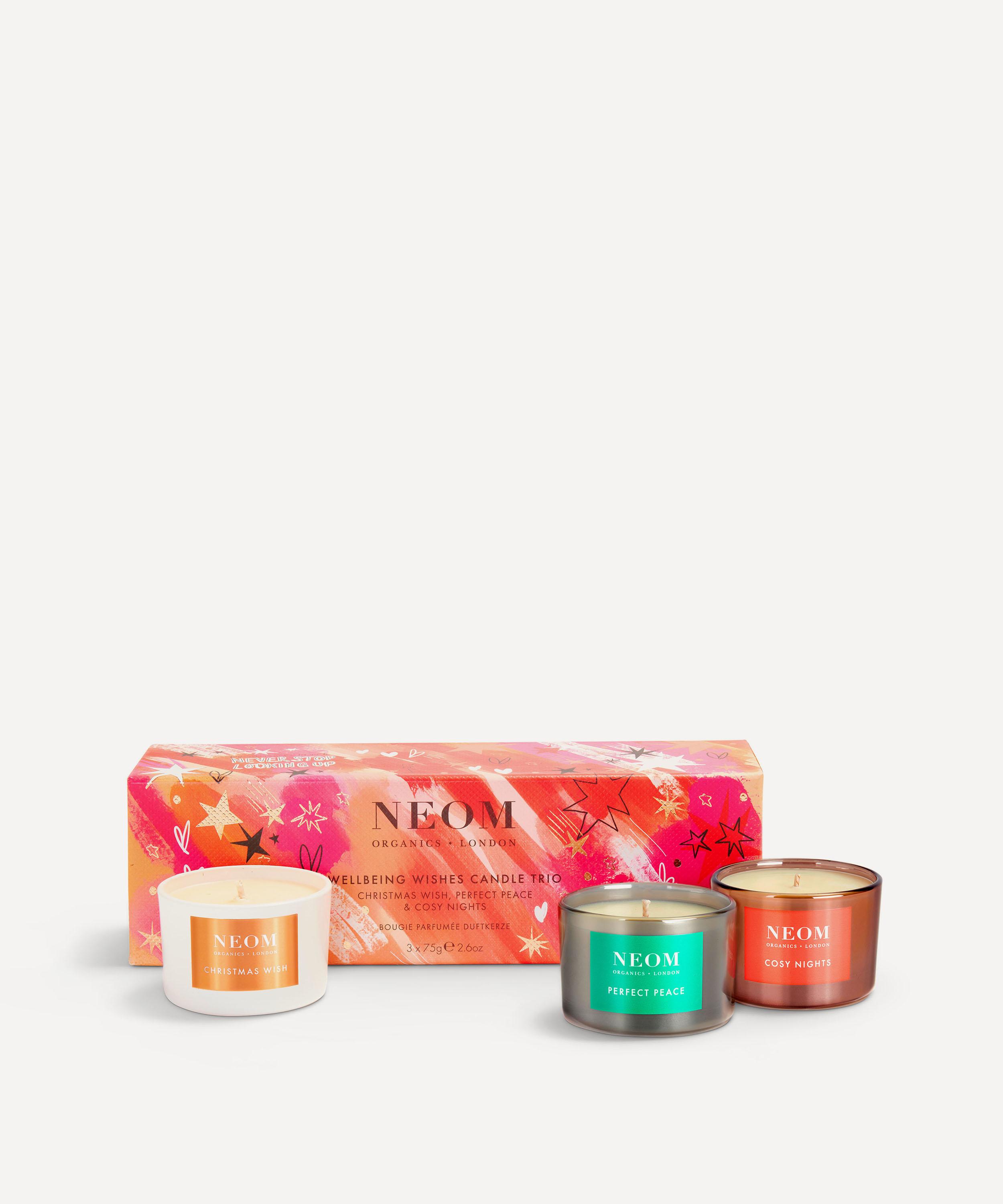 NEOM Organics Wellbeing Wishes Candle Trio Liberty