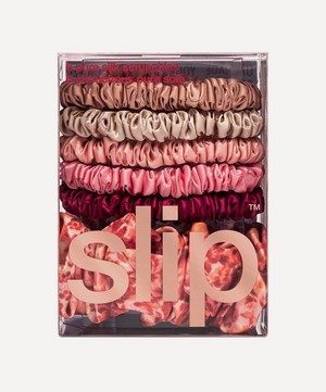 Slip - Flora Silk Scrunchie Set image number 2