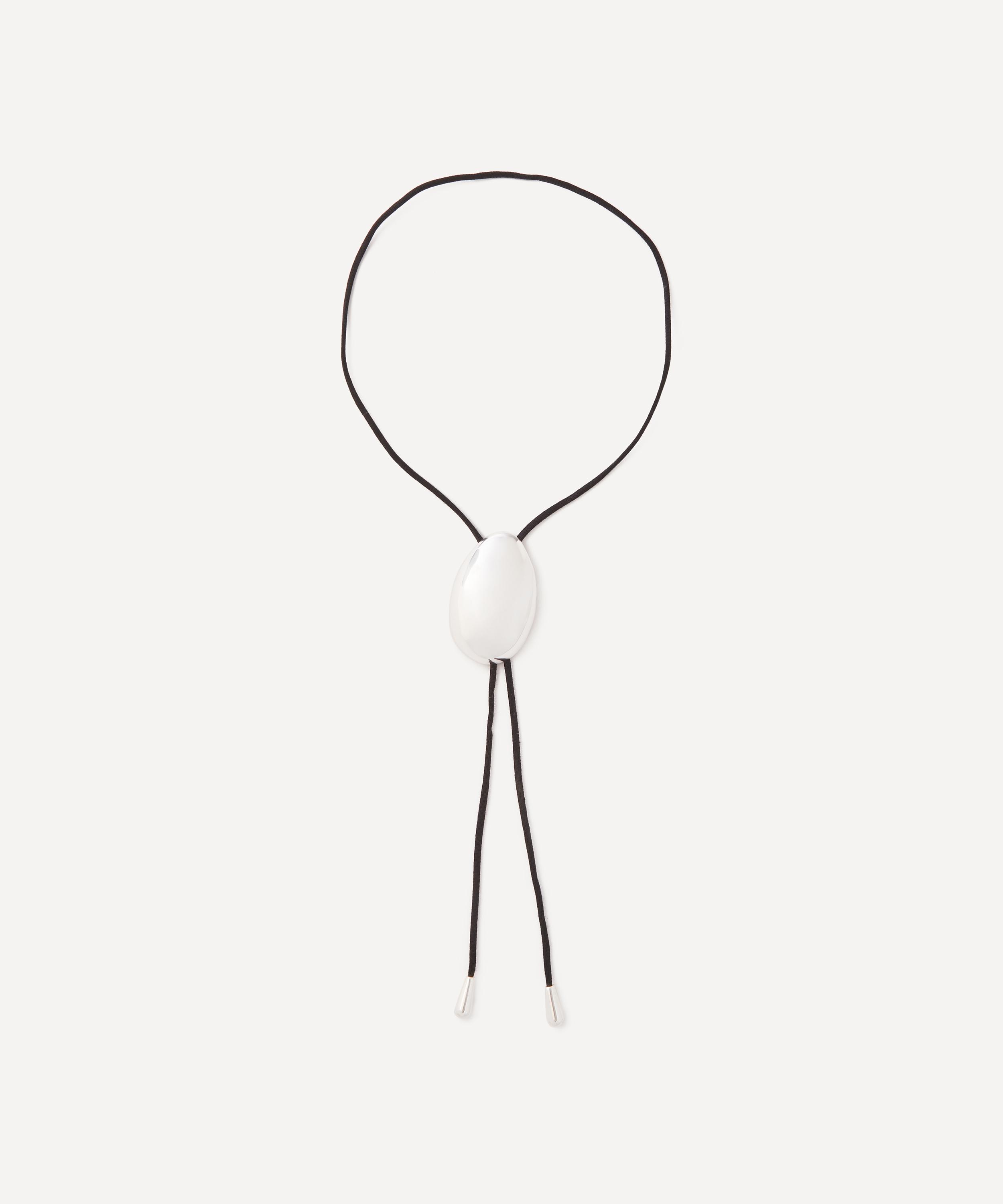 Annika Inez - Sterling Silver Vertical Bolo Necklace image number 0