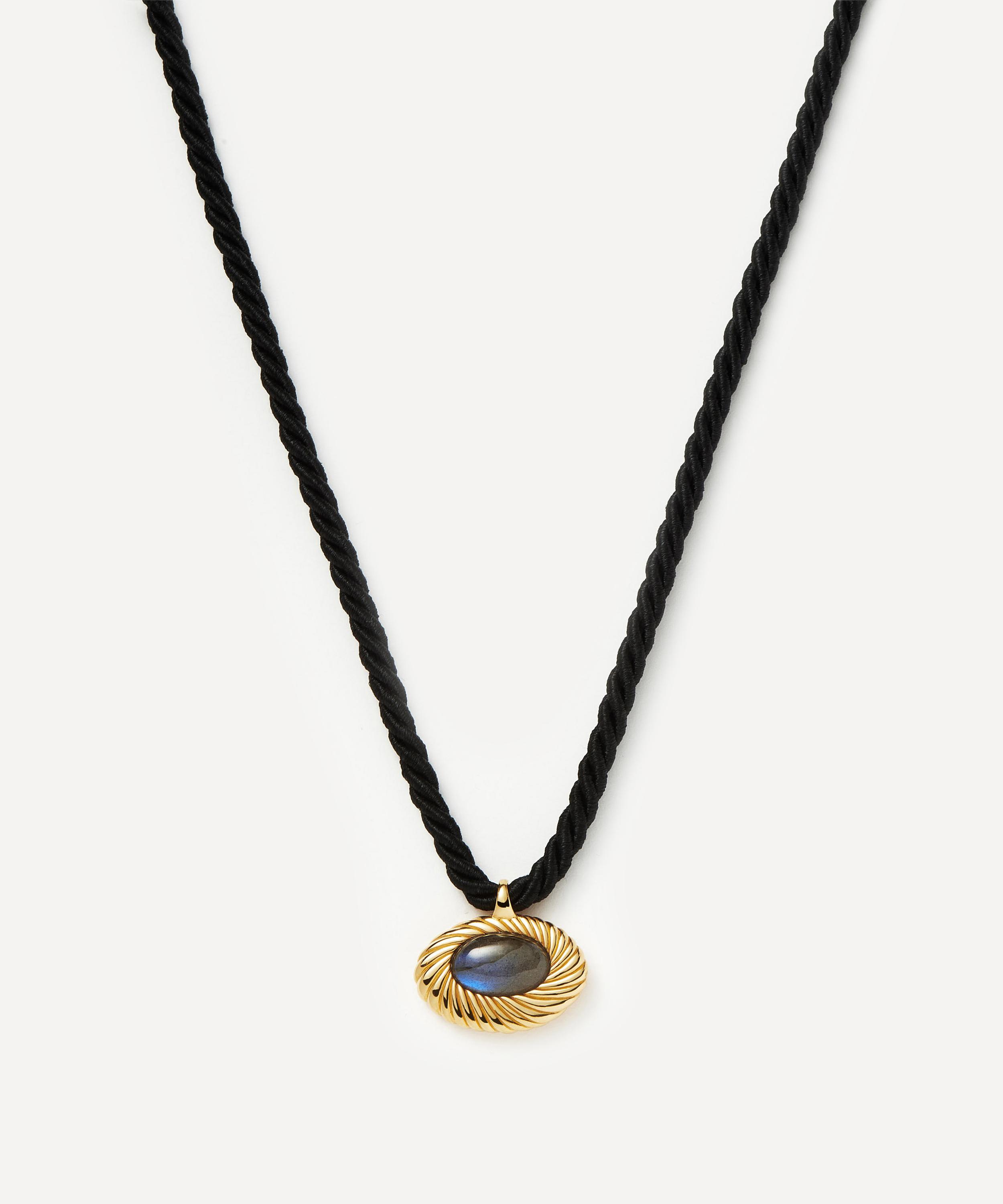 Cosmos Square Multi Charm Necklace - 18ct Gold Plated & Turquoise & Multicolor Zircon & Purple Beads Online Shopping - JW Pei