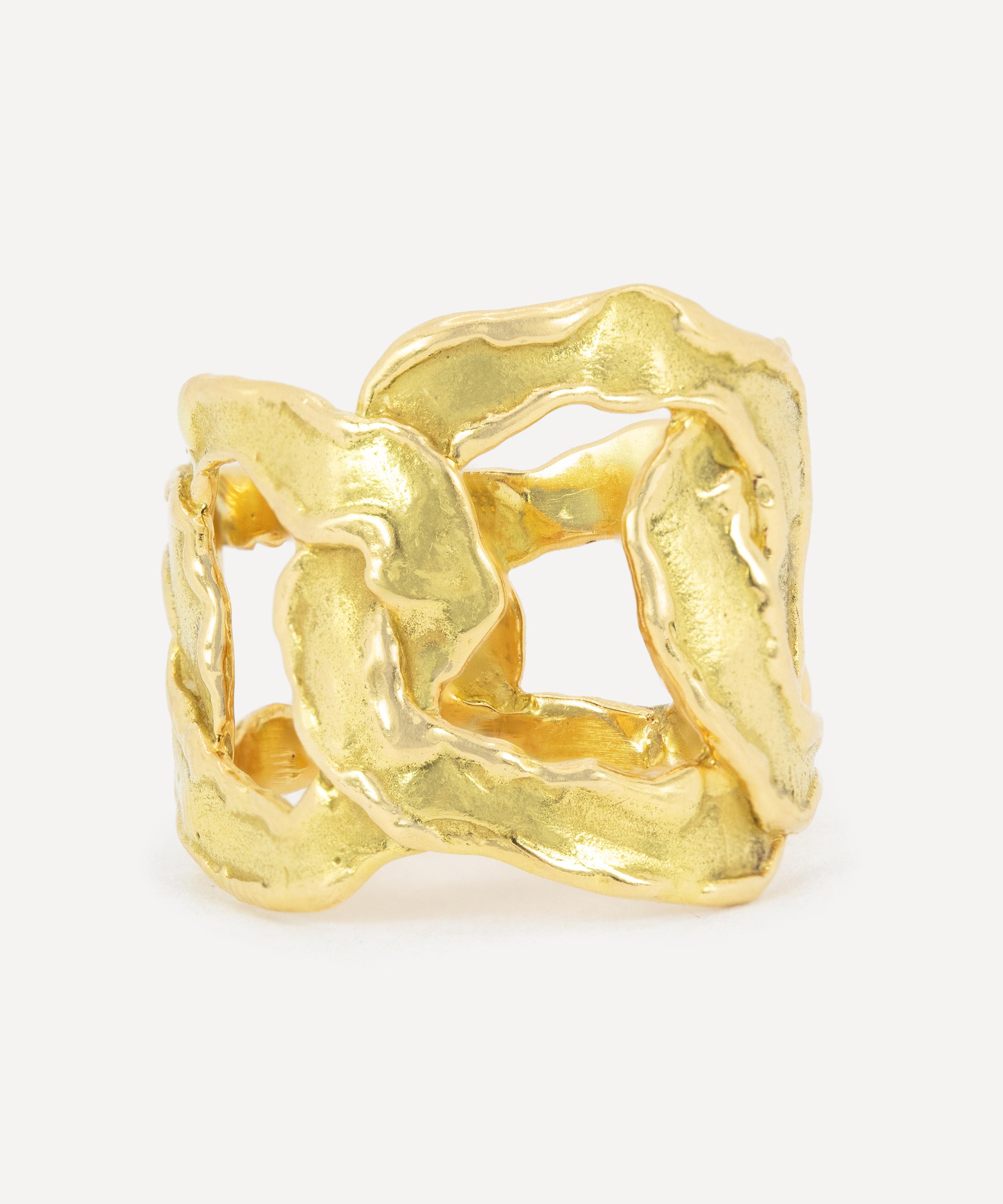 Kojis - 18ct Gold 1970s Chaumet Link Ring image number 0