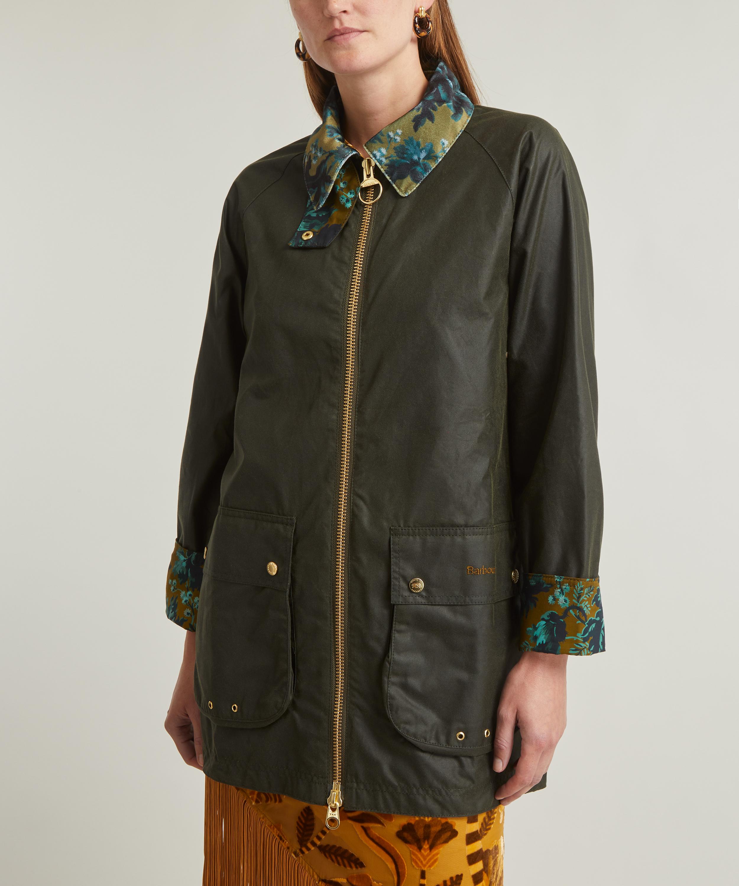 Liberty barbour wax clearance jacket