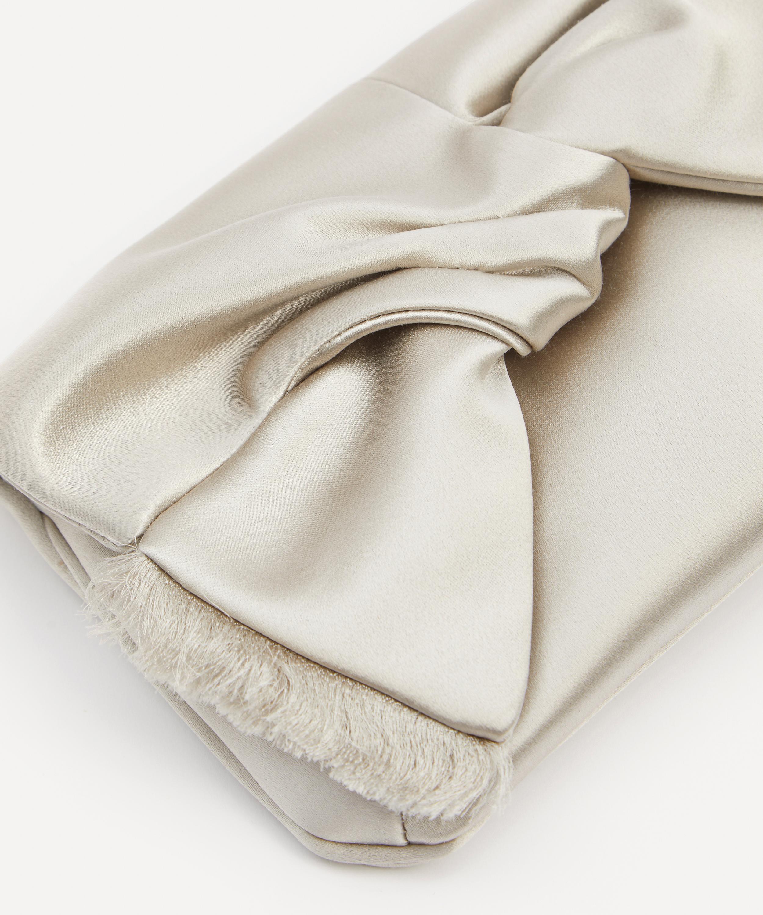 Anya Hindmarch - Bow Satin Clutch Bag image number 3