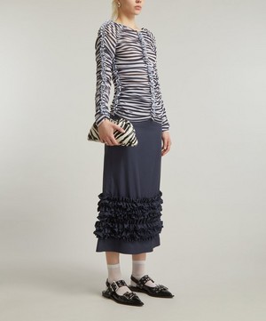 Molly Goddard - Delia Cotton Midi-Skirt image number 1