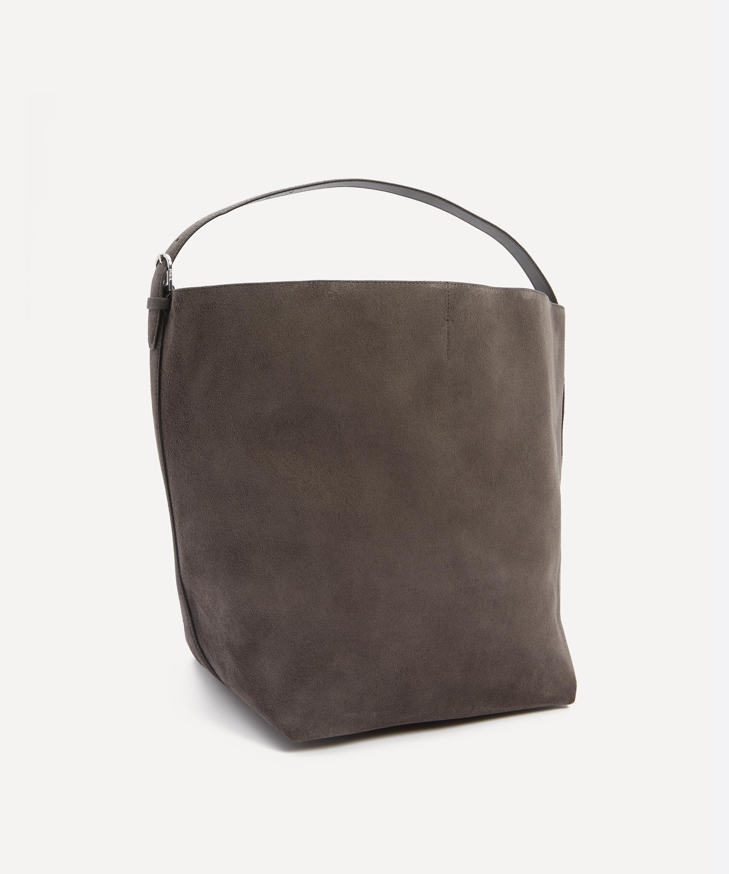 Toteme - Belted Suede Tote Bag image number 1