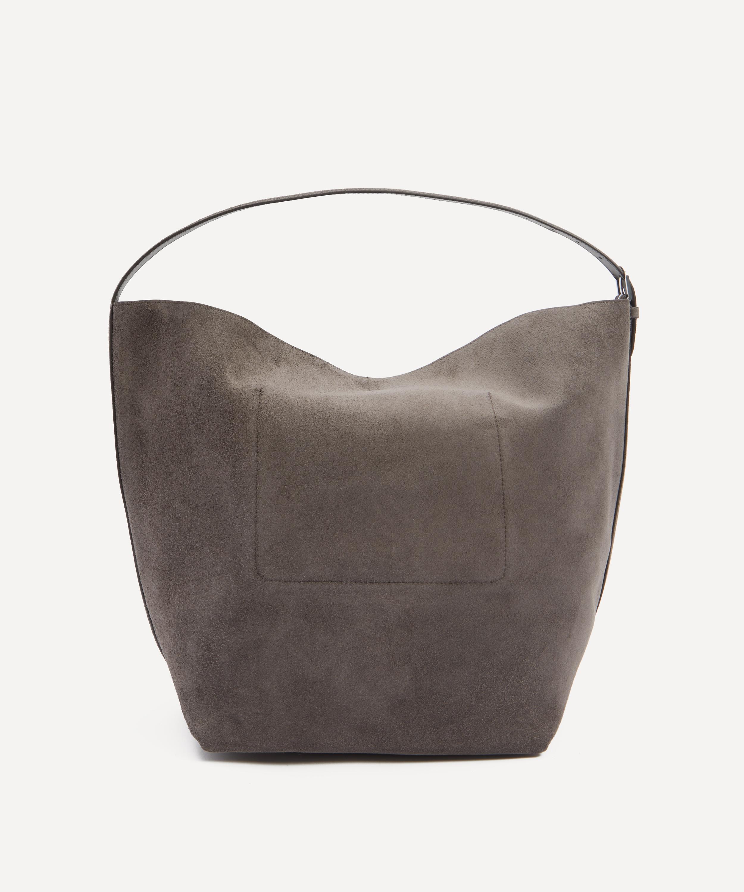 Toteme - Belted Suede Tote Bag image number 2
