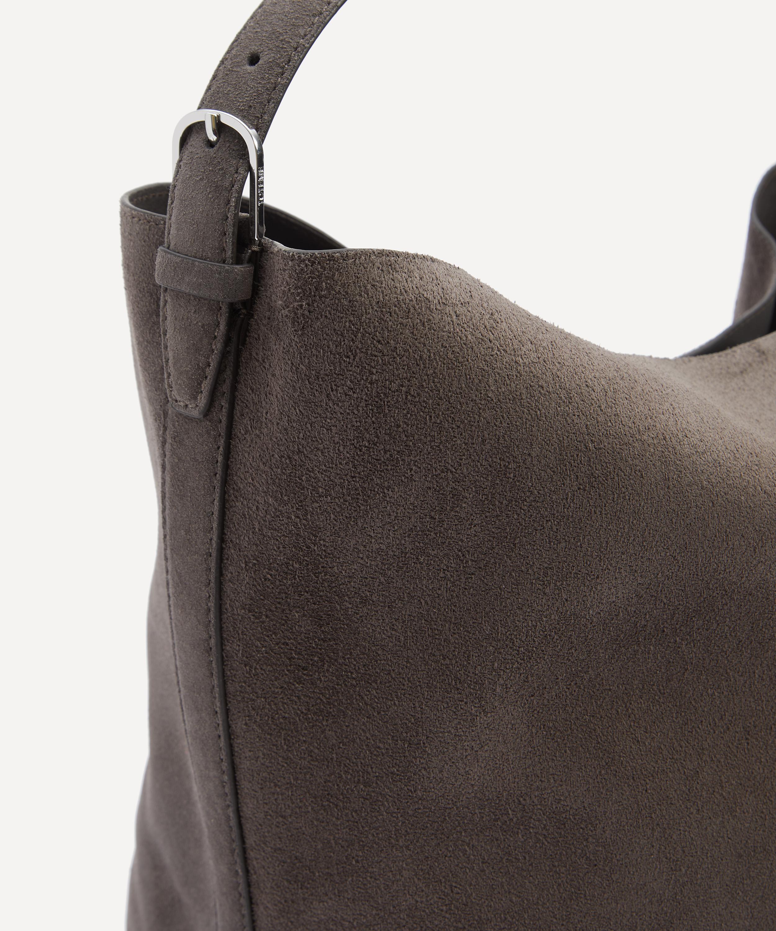 Toteme - Belted Suede Tote Bag image number 3