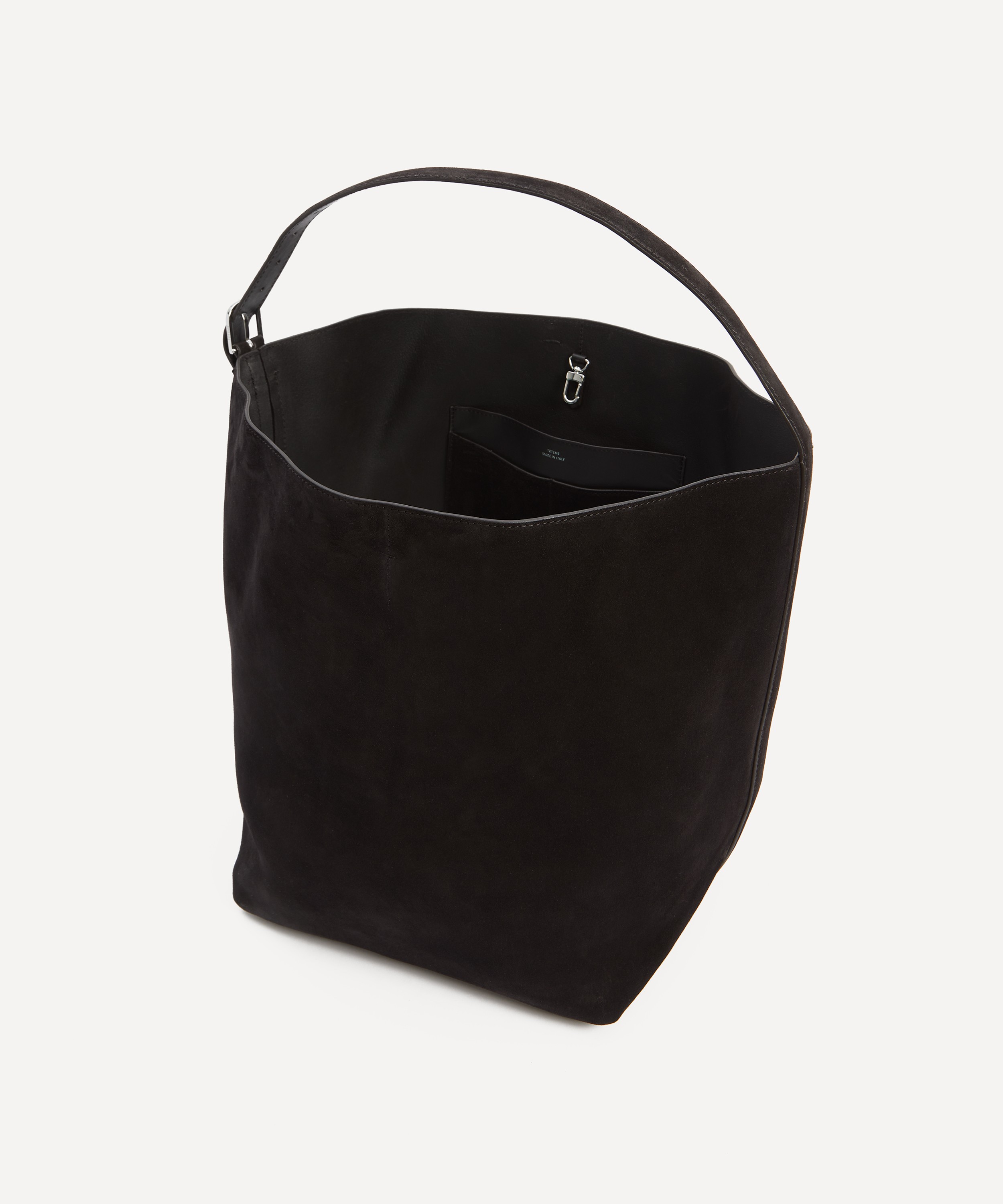 Toteme - Belted Suede Tote Bag image number 4