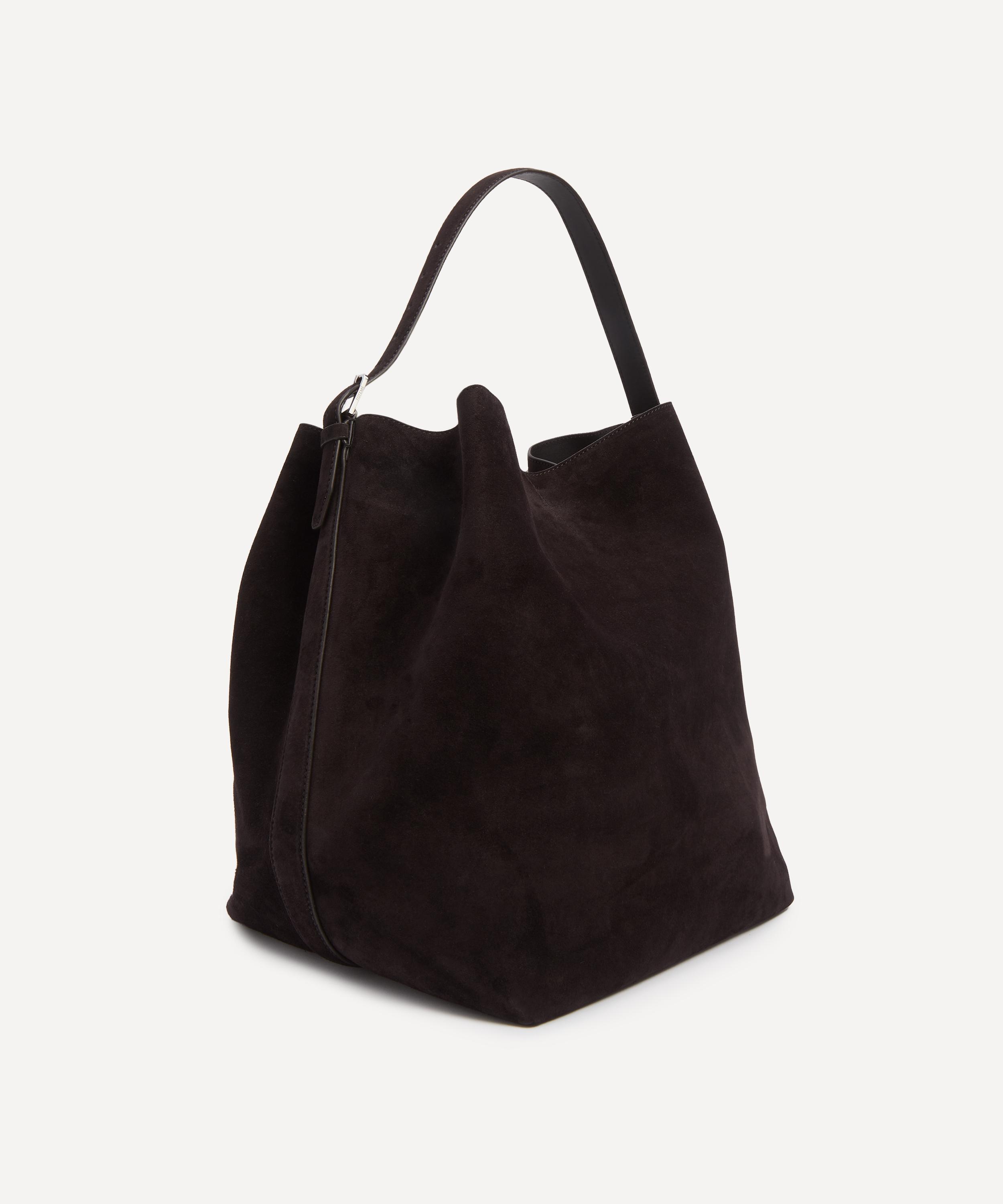 Toteme - Belted Suede Tote Bag image number 1