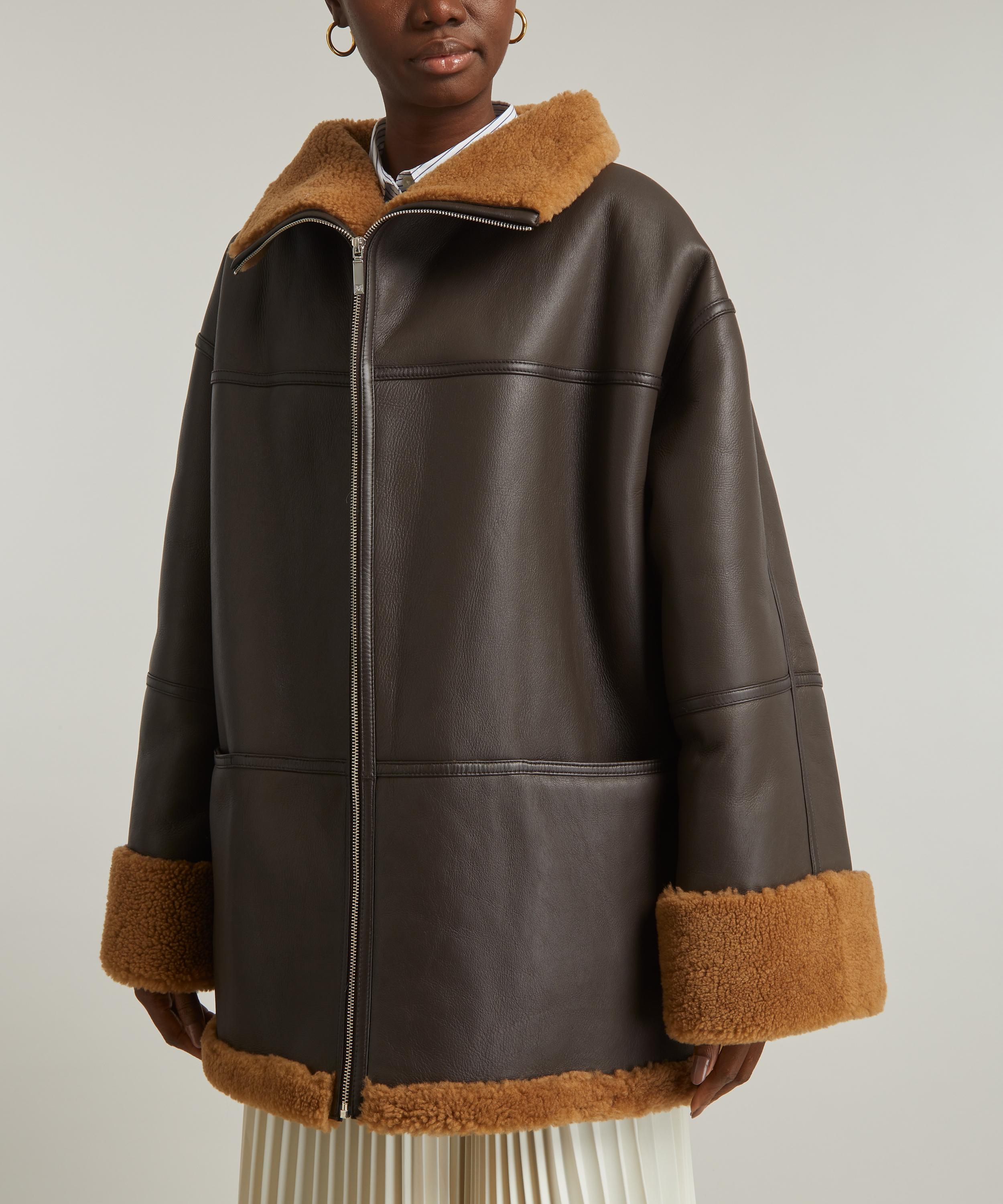 Toteme Signature Shearling Jacket