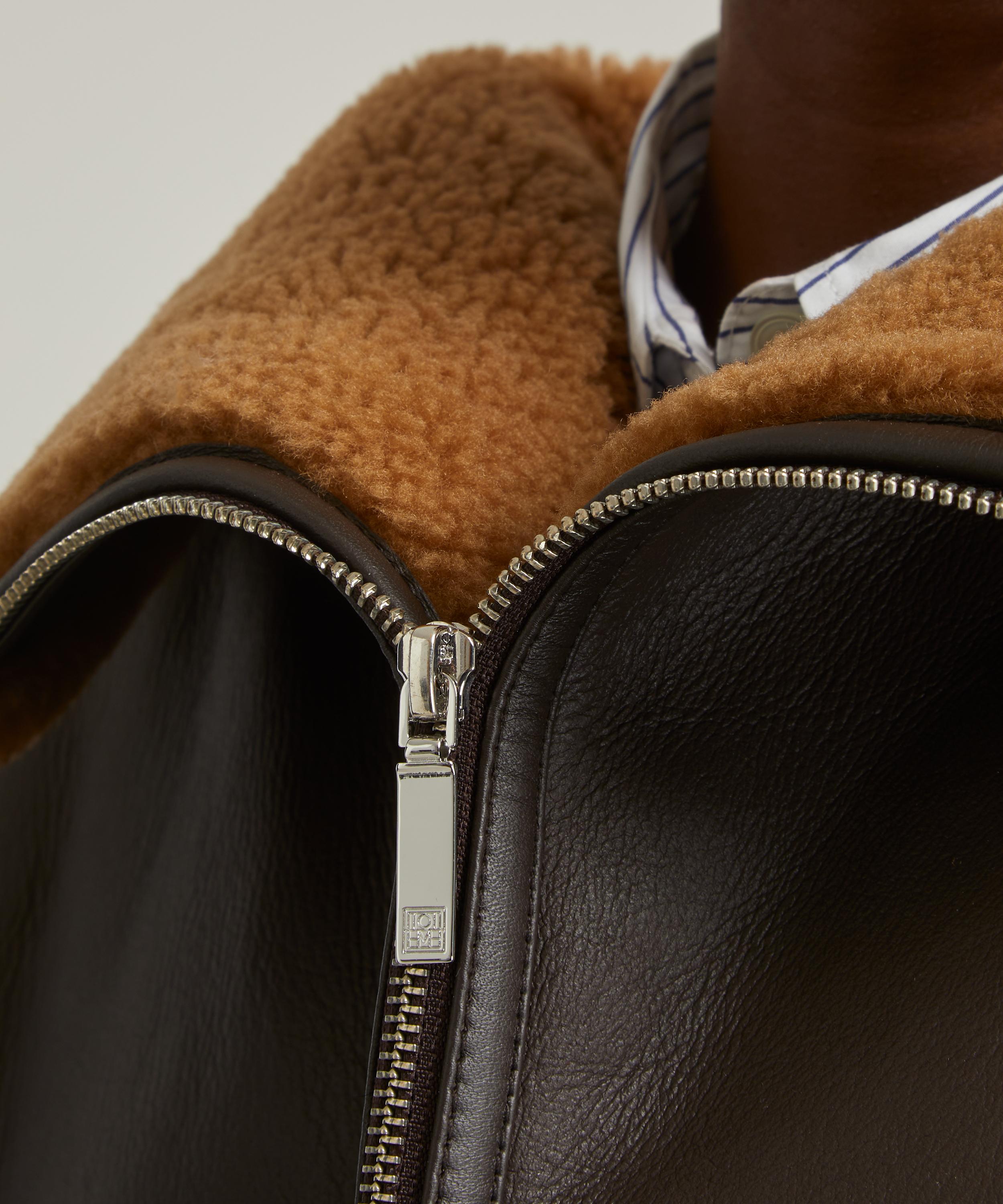 Toteme - Signature Shearling Jacket image number 4