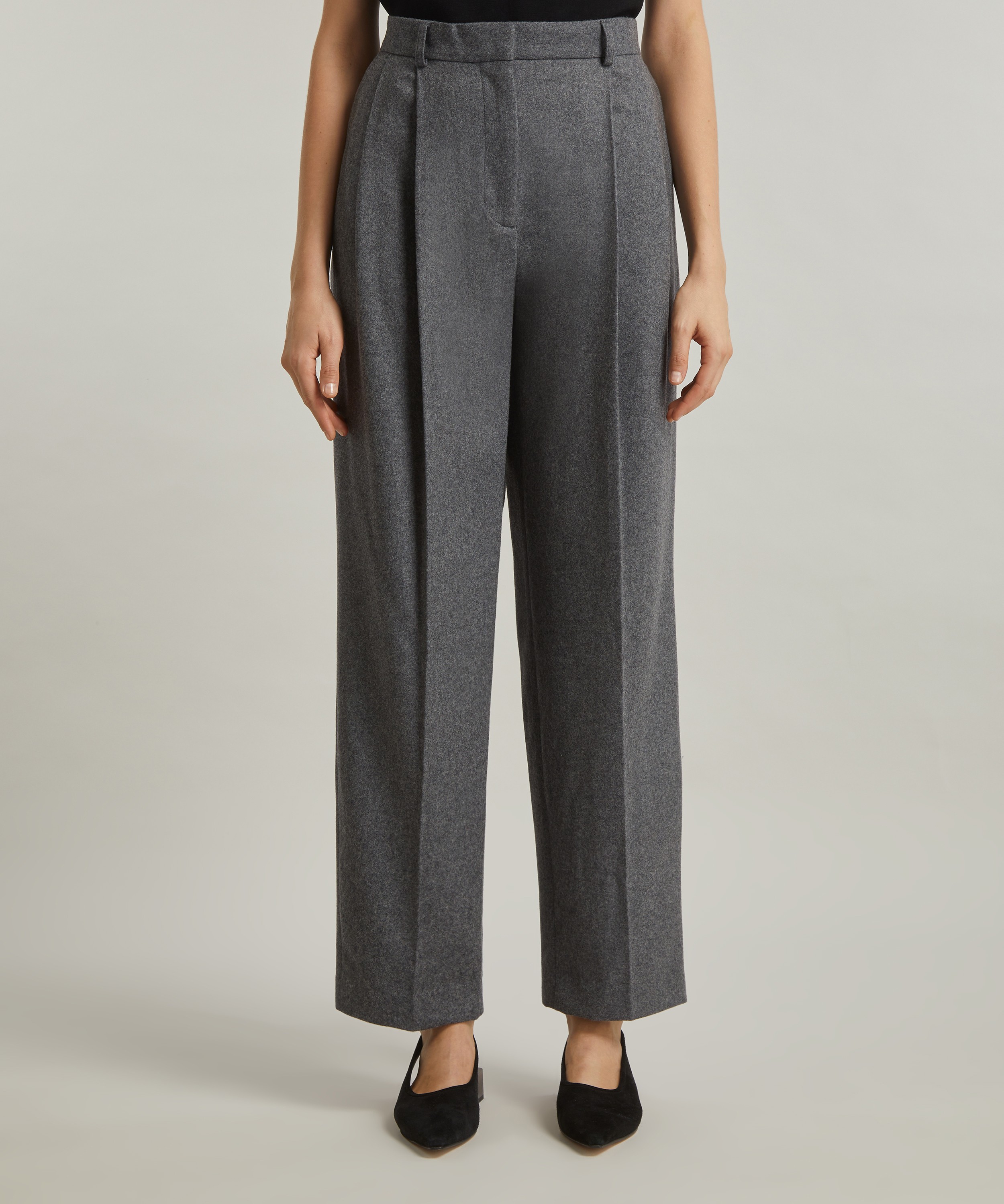 Toteme Double Pleated Tailored Trousers