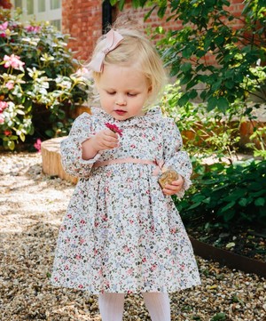 Trotters - Bella Floral Willow Dress 3-24 Months image number 2
