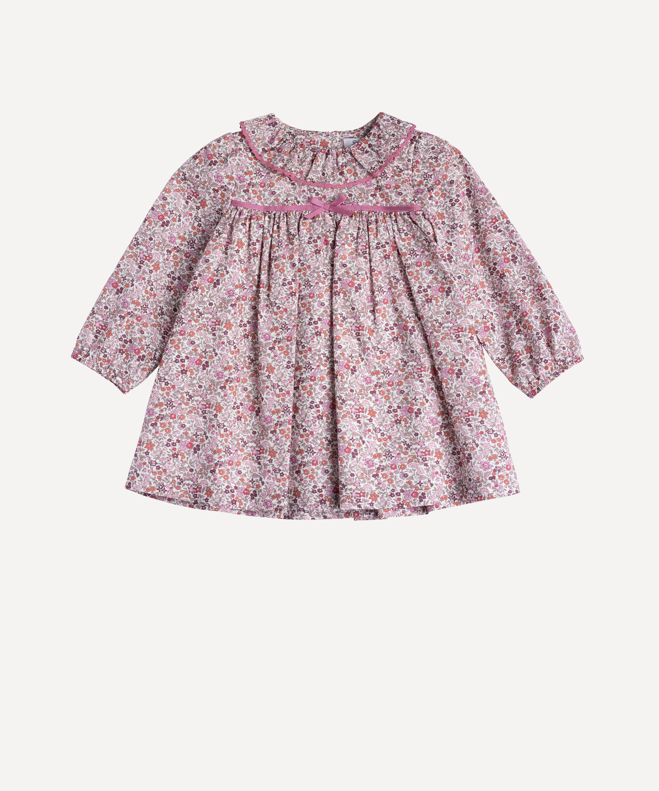 Trotters - Ava Willow Bow Dress 3-24 Months image number 0