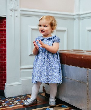 Trotters - Betsy Ann Bow Dress 3-24 Months image number 3