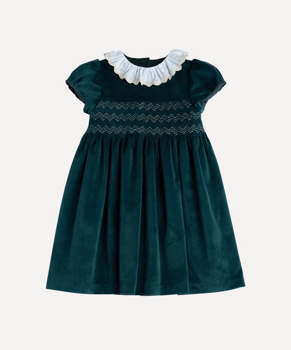 Trotters - Octavia Velvet Party Dress 2-5 Years image number null