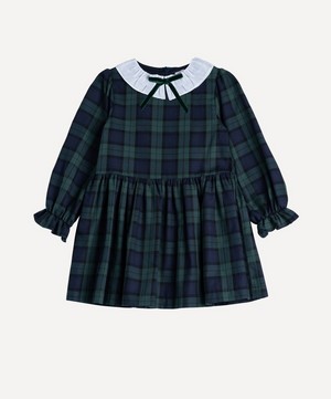 Trotters - Tabitha Willow Tartan Dress 6-11 Years image number 0