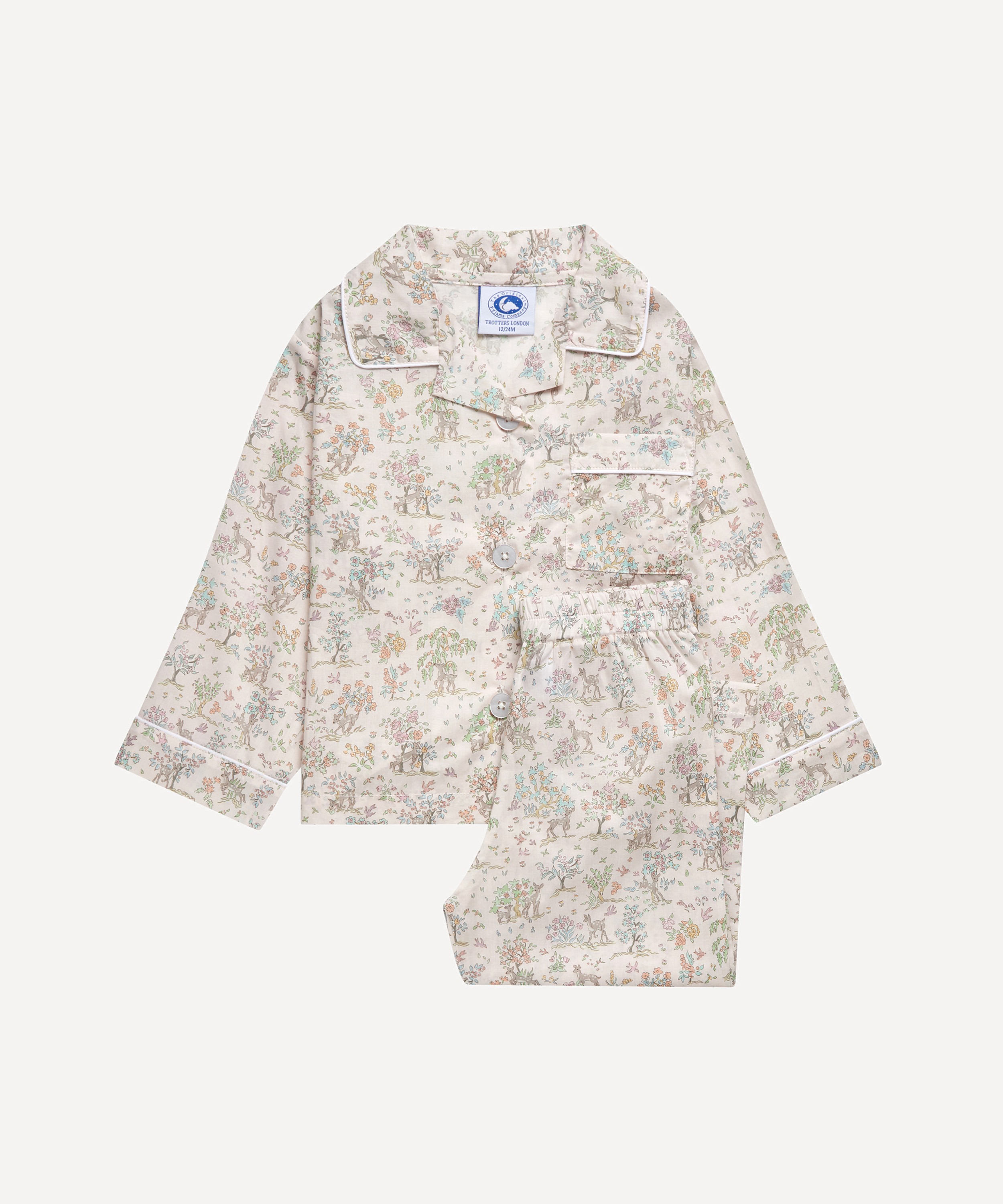 Trotters - Etta Fawn Pyjamas 1-5 Years image number 0