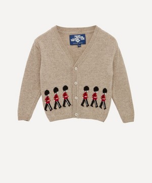 Trotters - Marching Guardsman Cardigan 3-24 Months image number 0