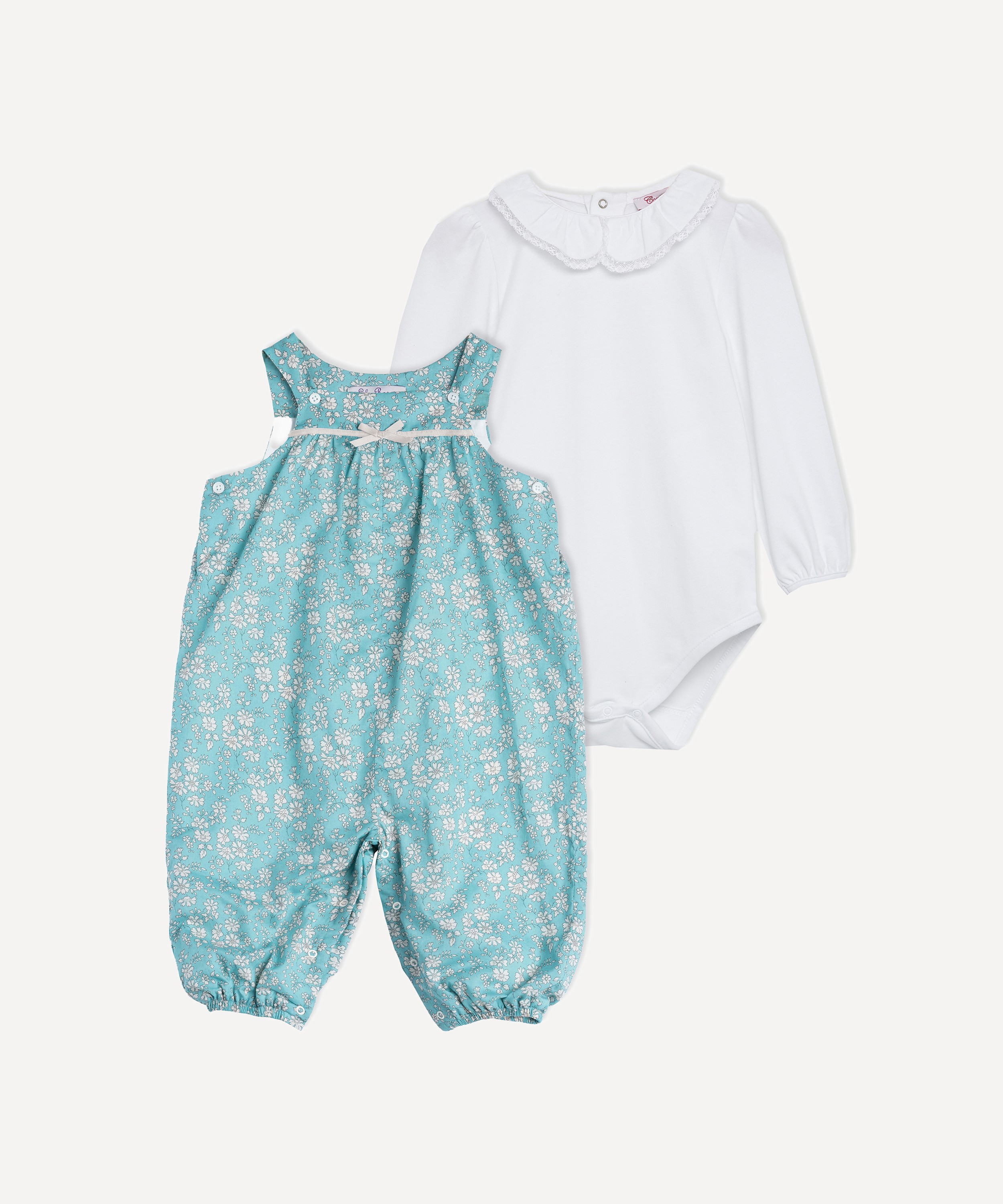 Trotters - Capel Dungarees and Body Set 3-24 Months