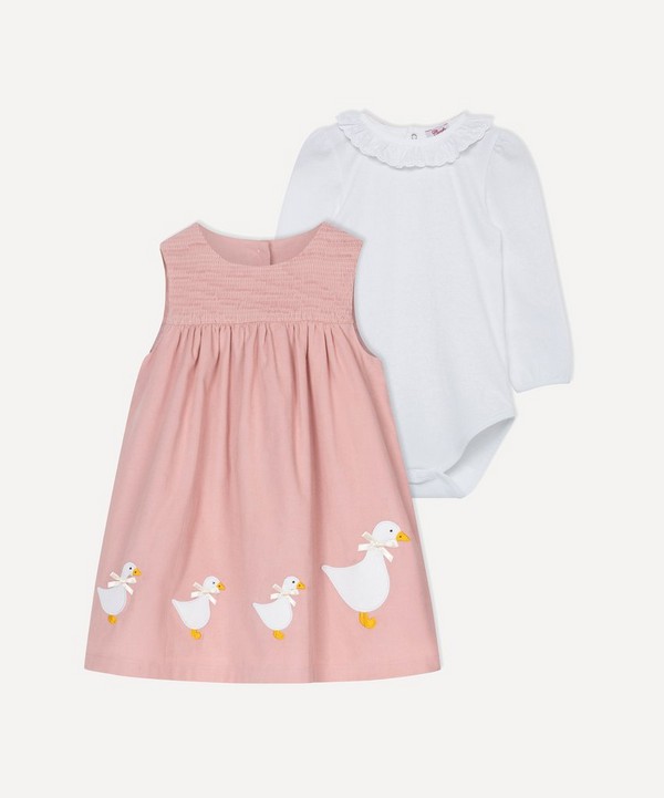 Trotters - Jemima Pinafore Laura Anglaise Body Set 3-24 Months