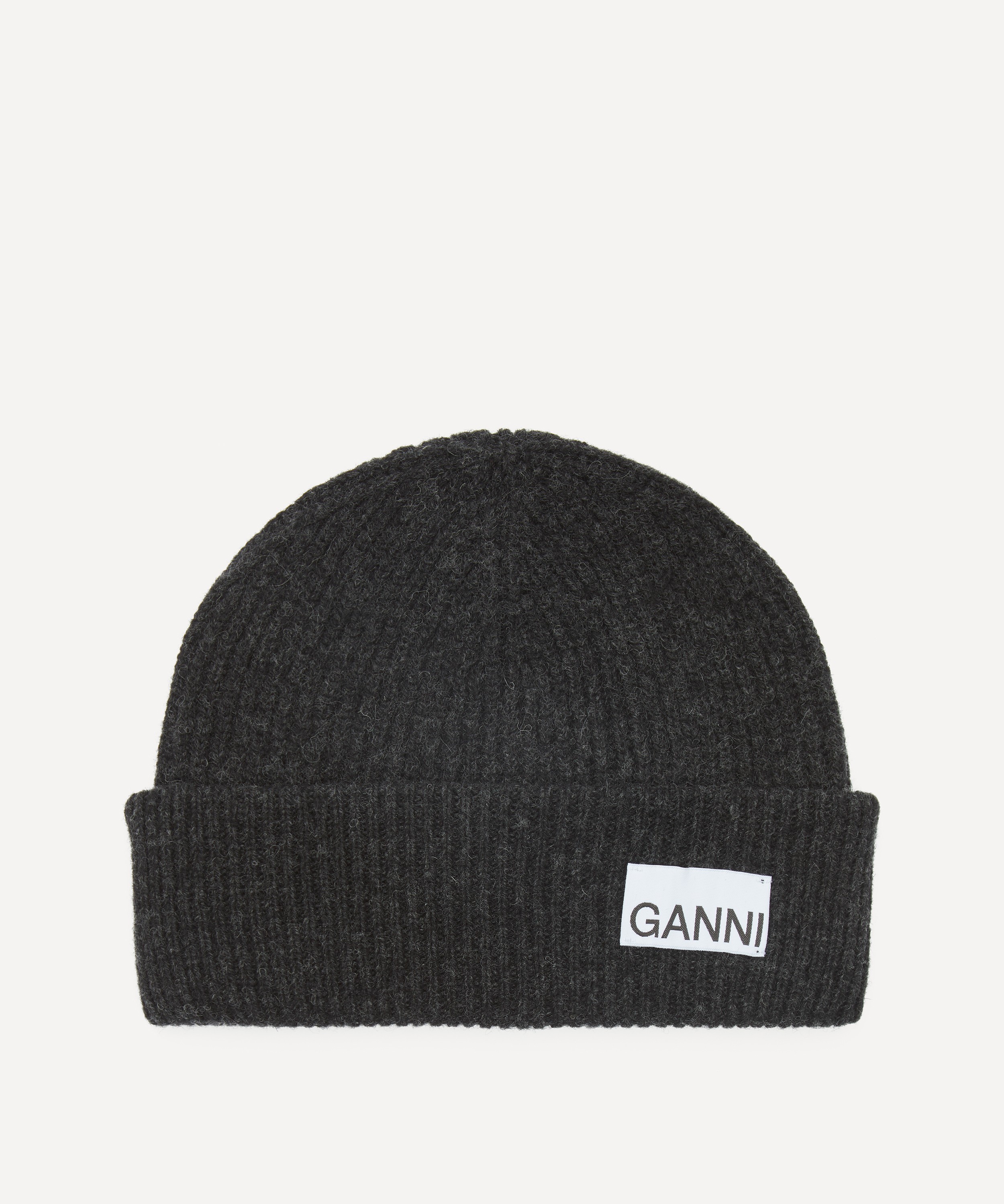 Ganni - Ribbed Knit Beanie image number 0
