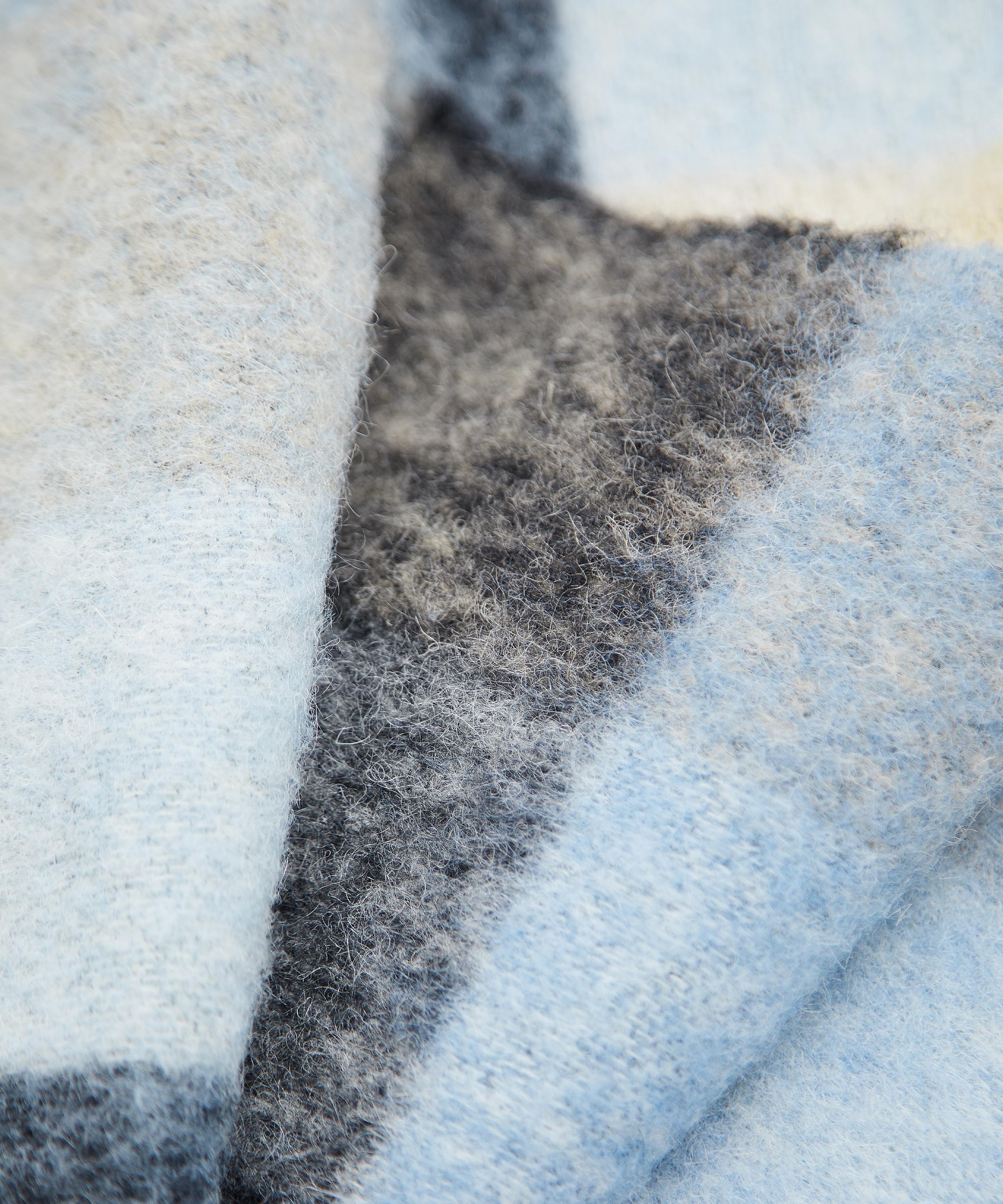 Acne Studios - Wool-Mohair Checked Scarf image number 3