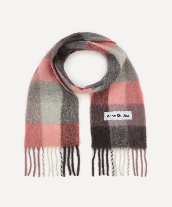 Acne Studios - Wool-Mohair Checked Scarf