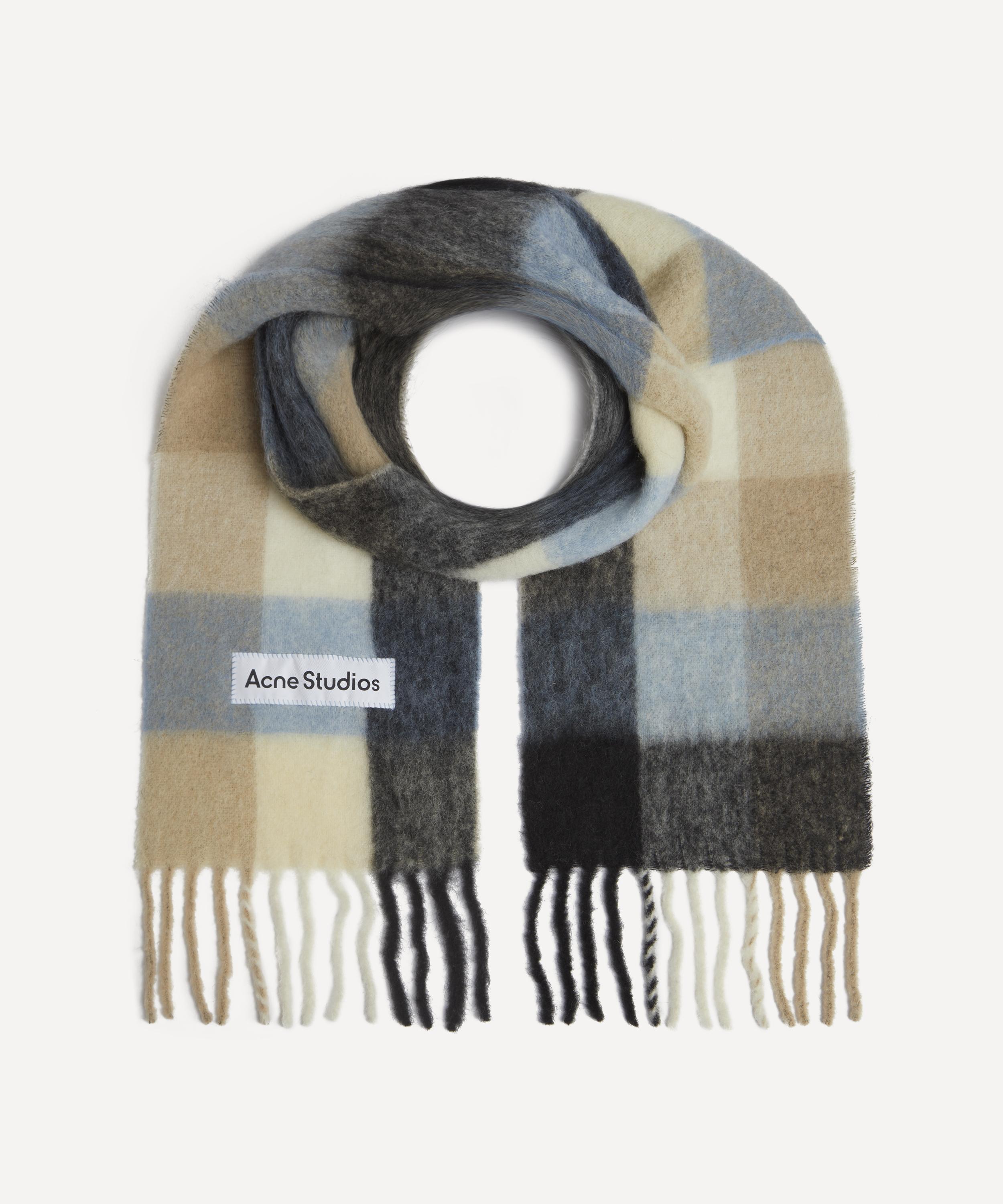 Acne Studios - Wool-Mohair Checked Scarf