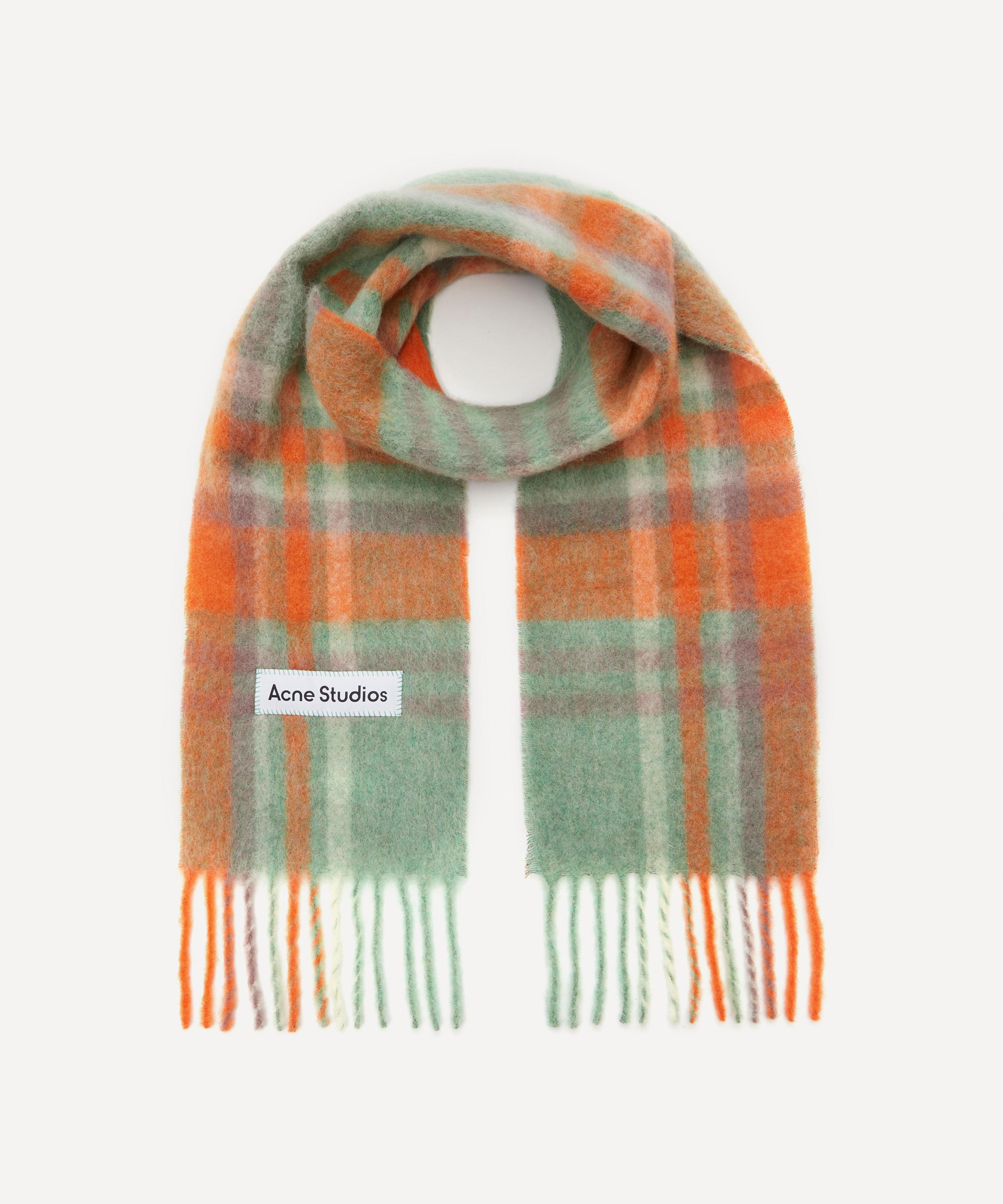 Acne plaid sale scarf