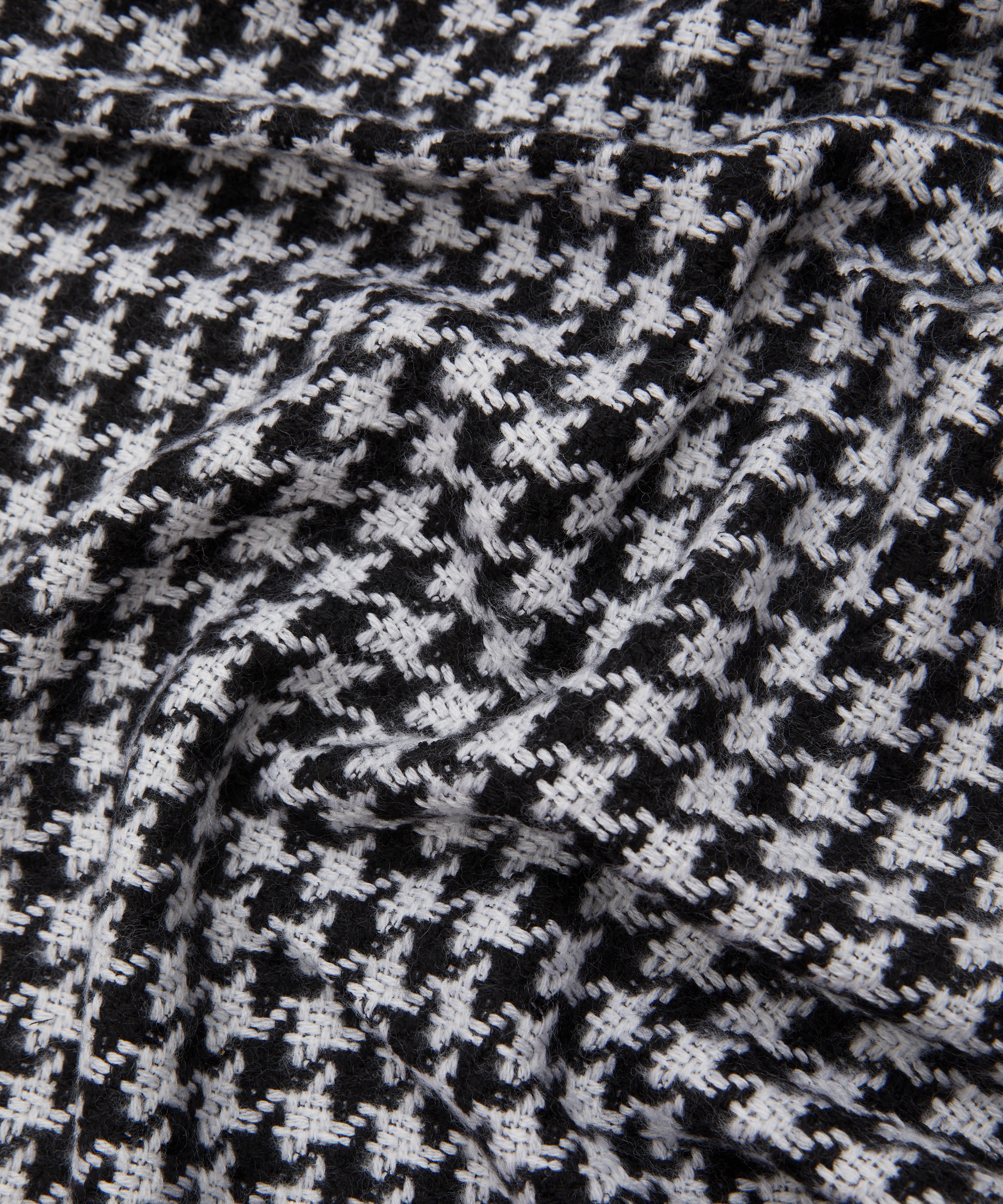 Acne Studios - Houndstooth Wool Scarf image number 3