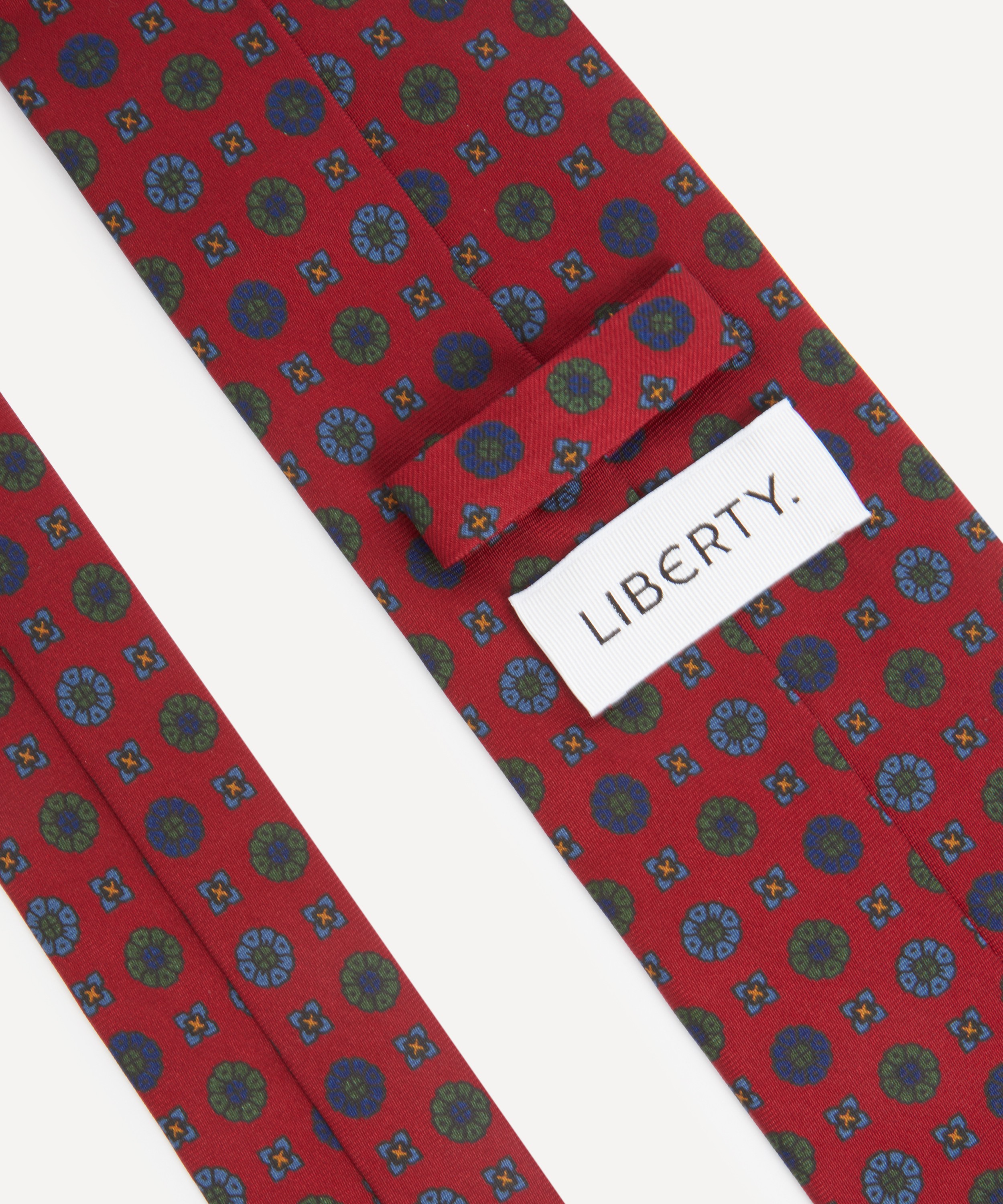 Liberty - Rose Madder Silk Tie image number 2