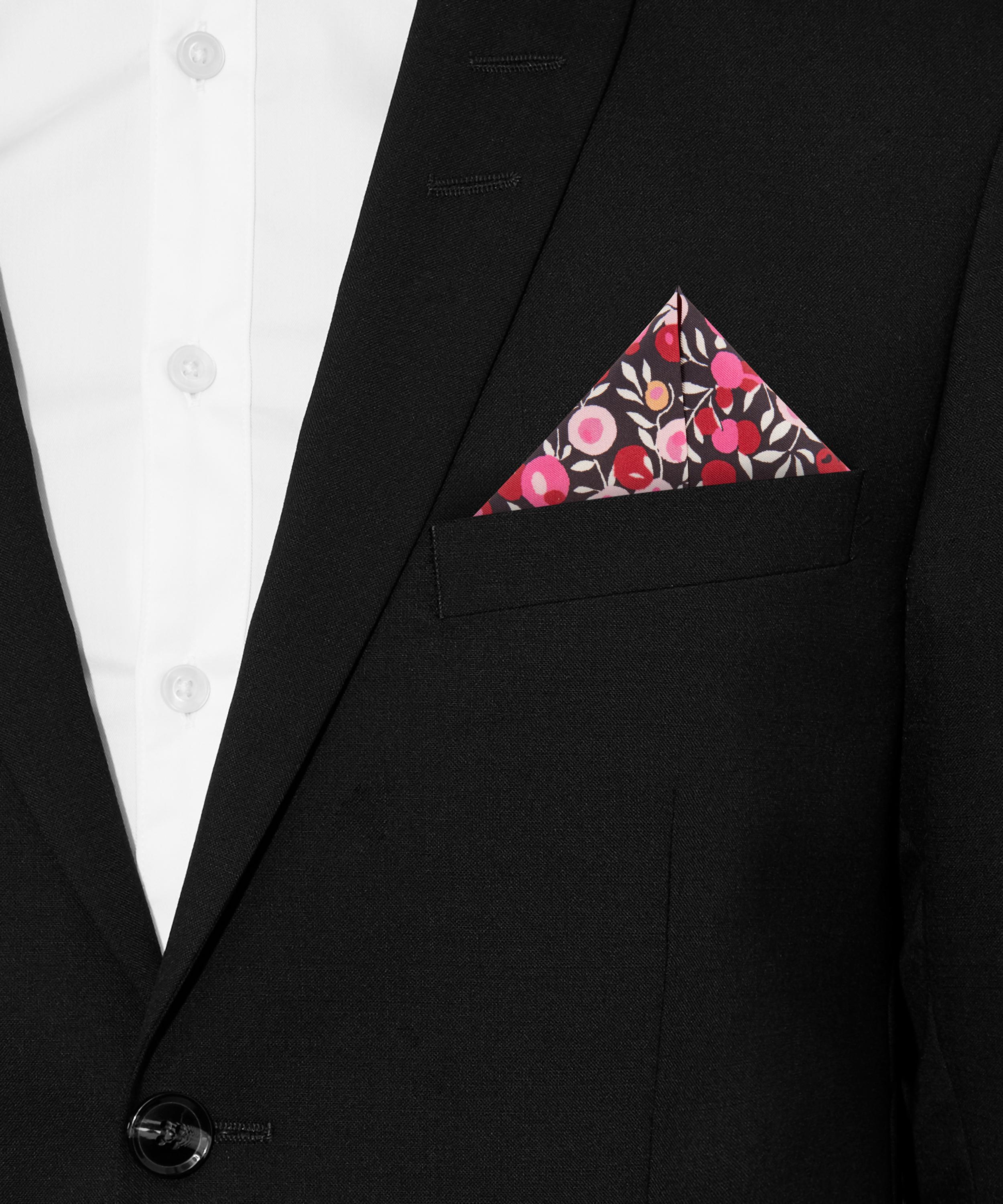 Liberty - Wiltshire Berry Silk Bow Tie image number 