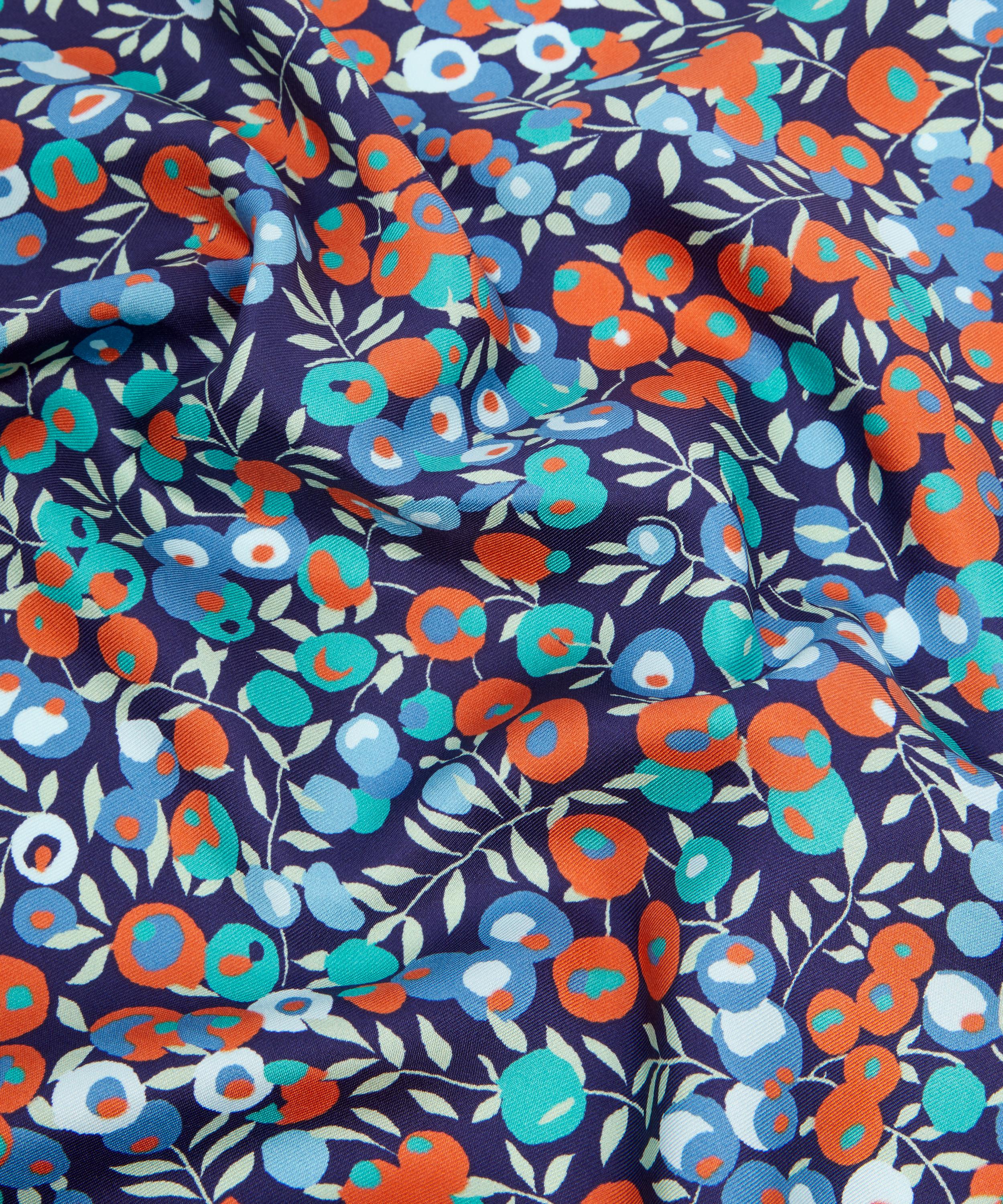 Liberty Wiltshire Berry Silk Pocket Square