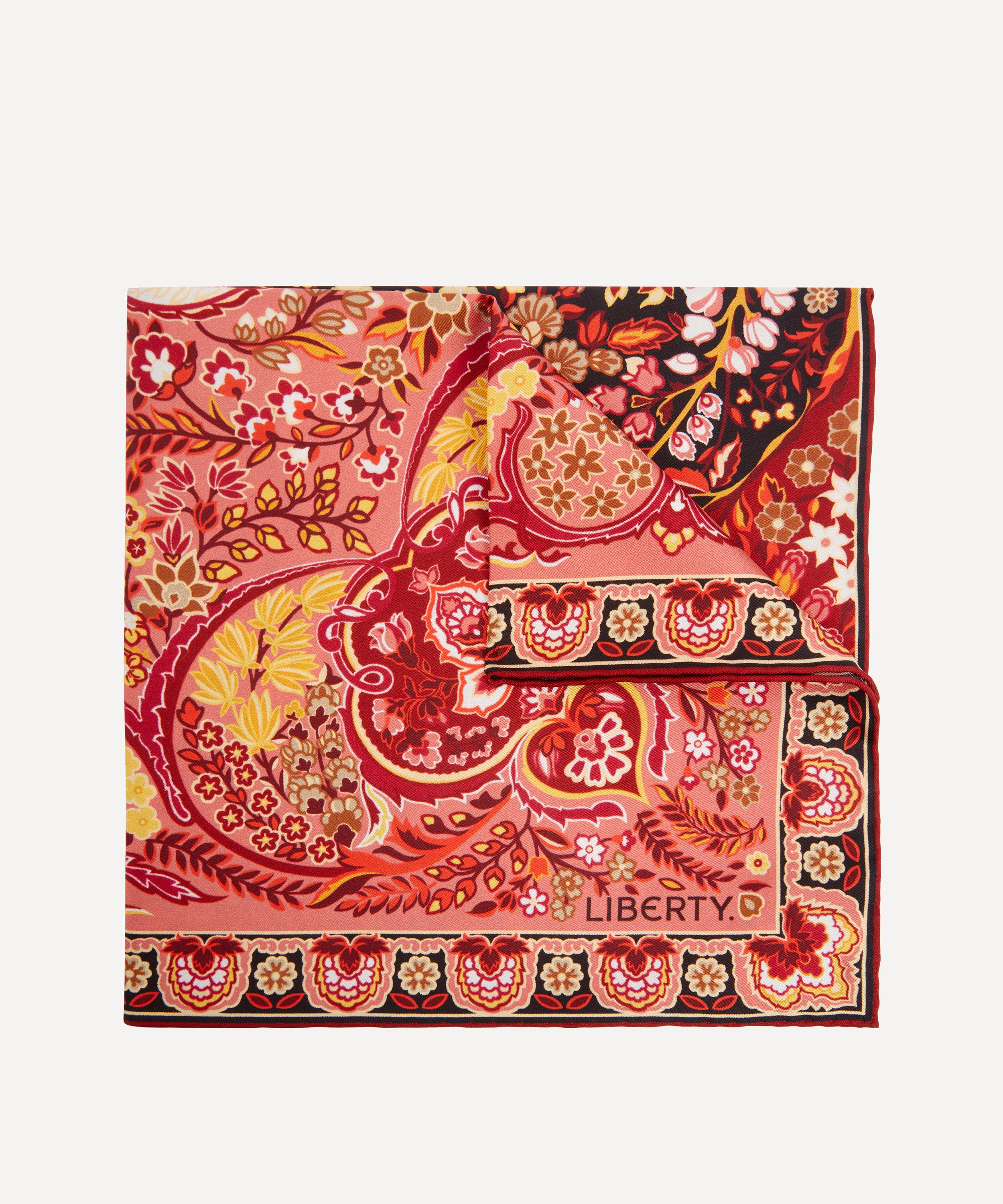 Liberty - Tanjore Silk Pocket Square image number 0