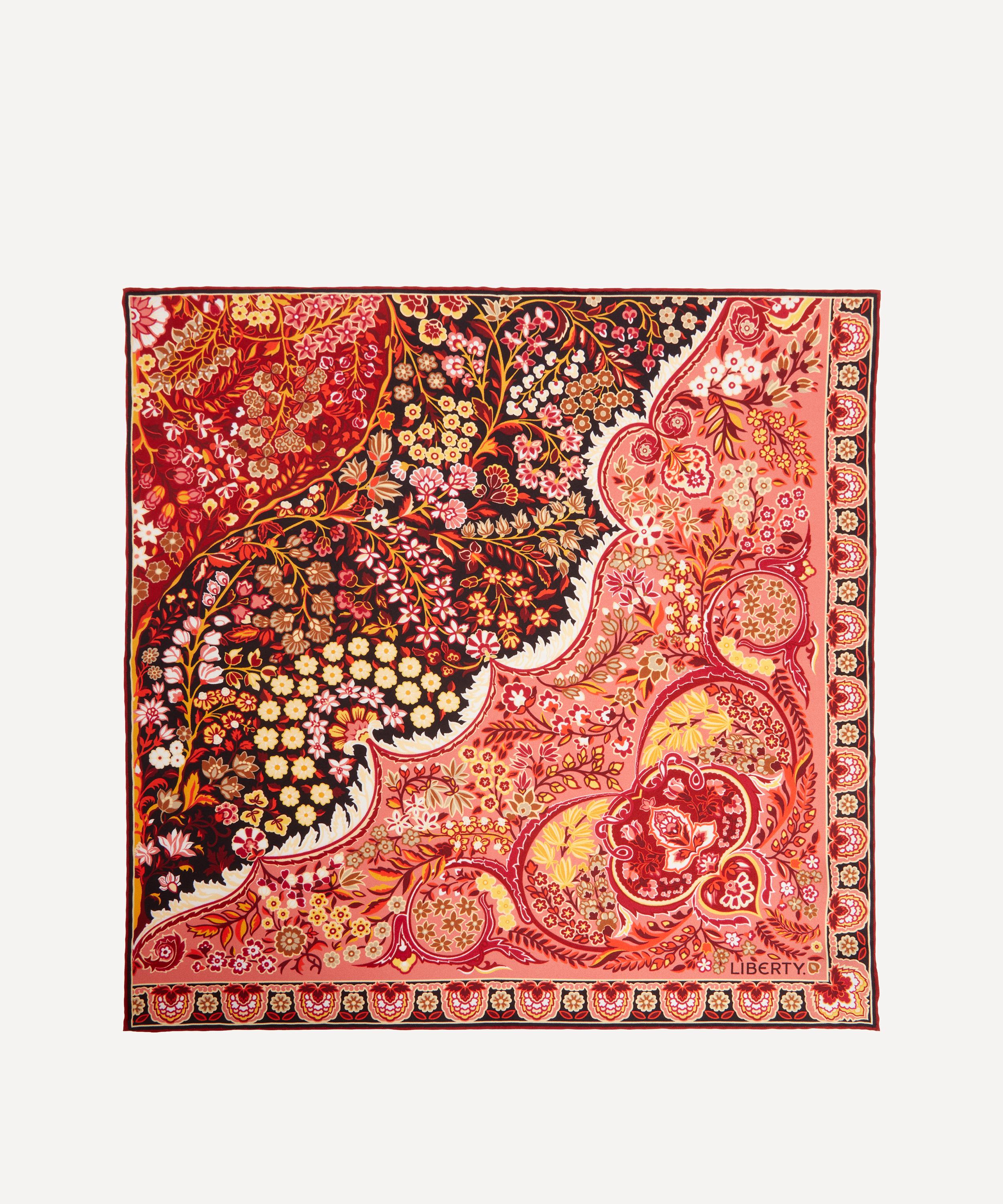 Liberty - Tanjore Silk Pocket Square image number 2