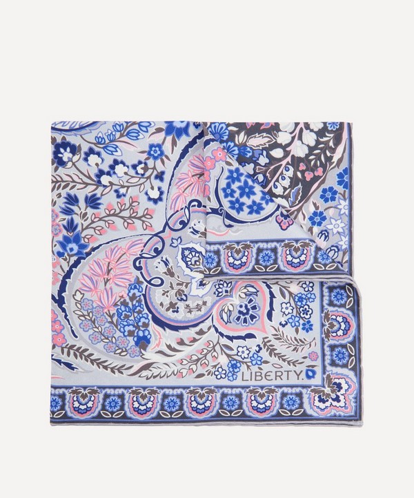 Liberty - Tanjore Silk Pocket Square image number null
