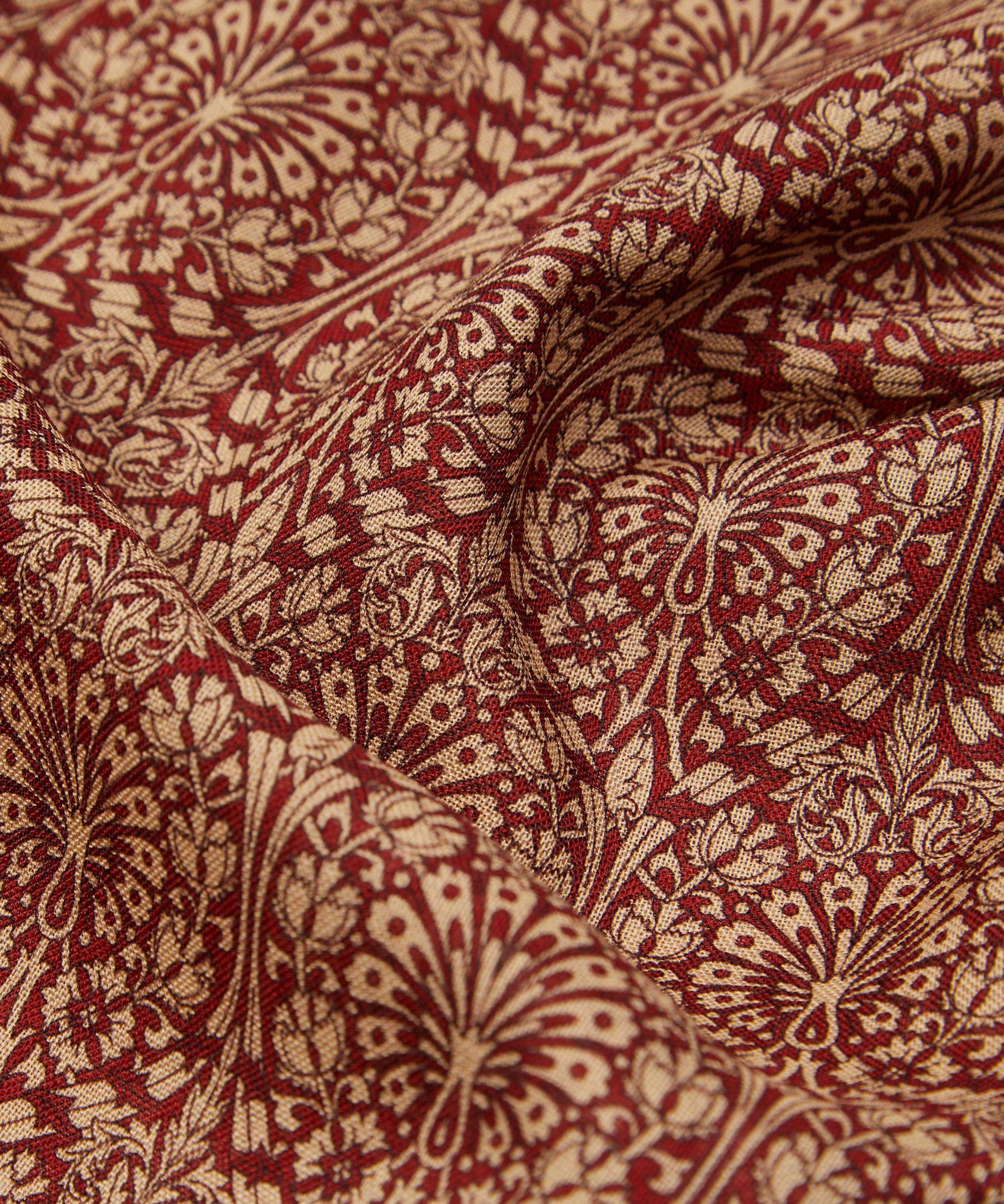 Liberty - Peacock House Wool-Silk Scarf image number 3