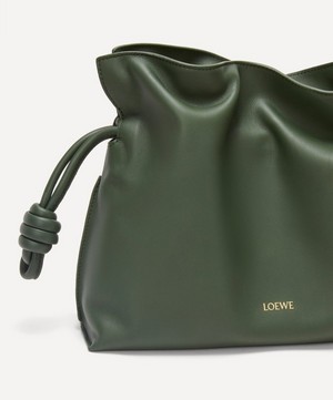 Loewe - Flamenco Leather Clutch Bag image number 5