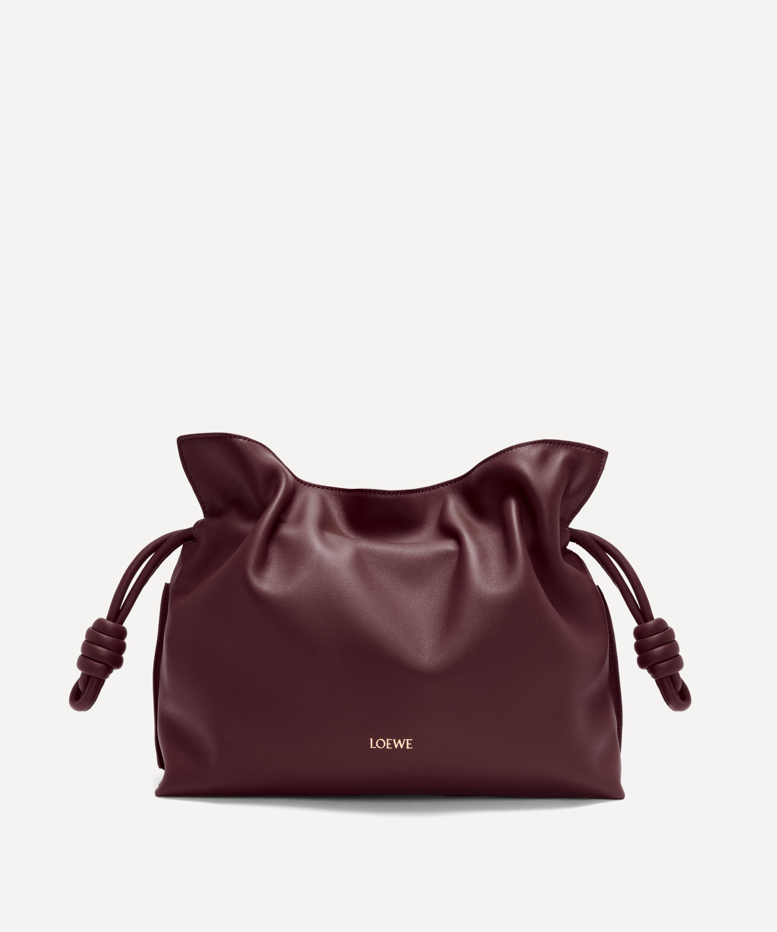 Loewe - Flamenco Leather Clutch Bag image number 0