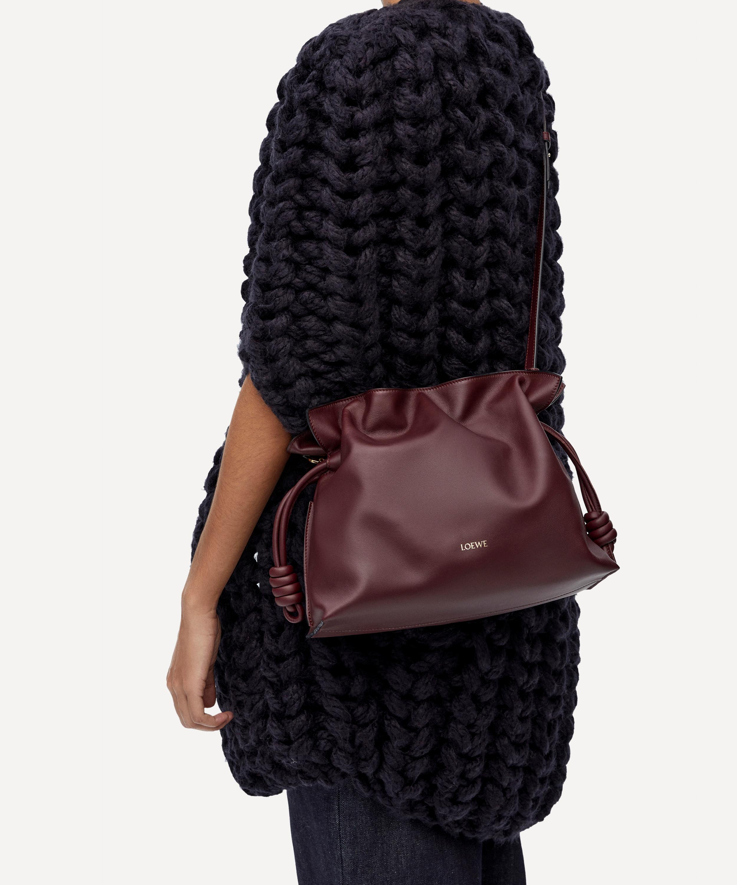 Loewe - Flamenco Leather Clutch Bag image number 1